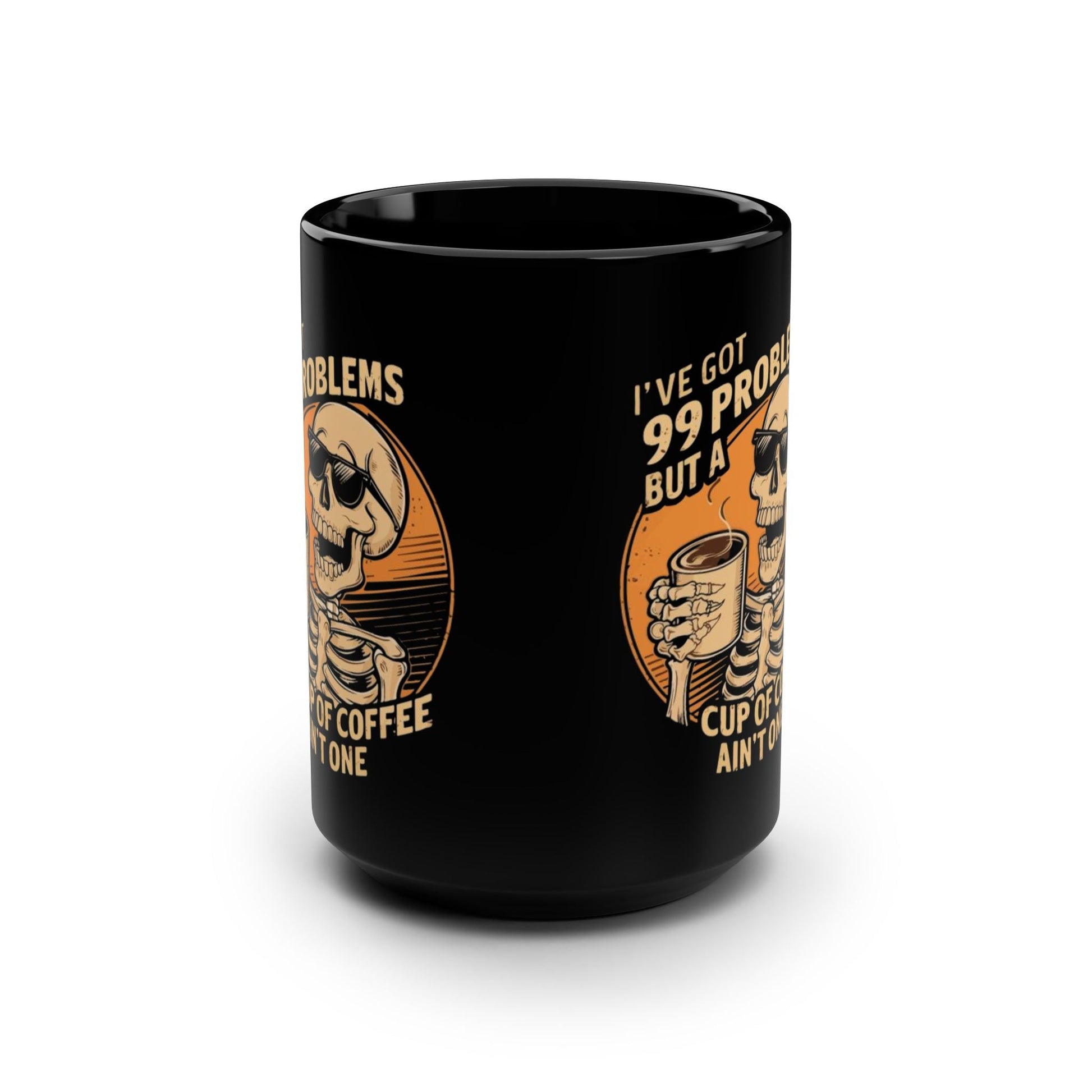 Pumpkin Spice & Everything Fright Skull Coffee Mug - Metamorphosis Creations
