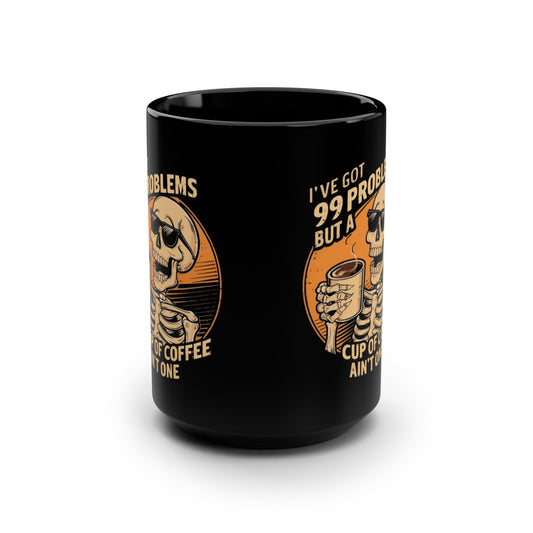 Pumpkin Spice & Everything Fright Skull Coffee Mug - Metamorphosis Creations