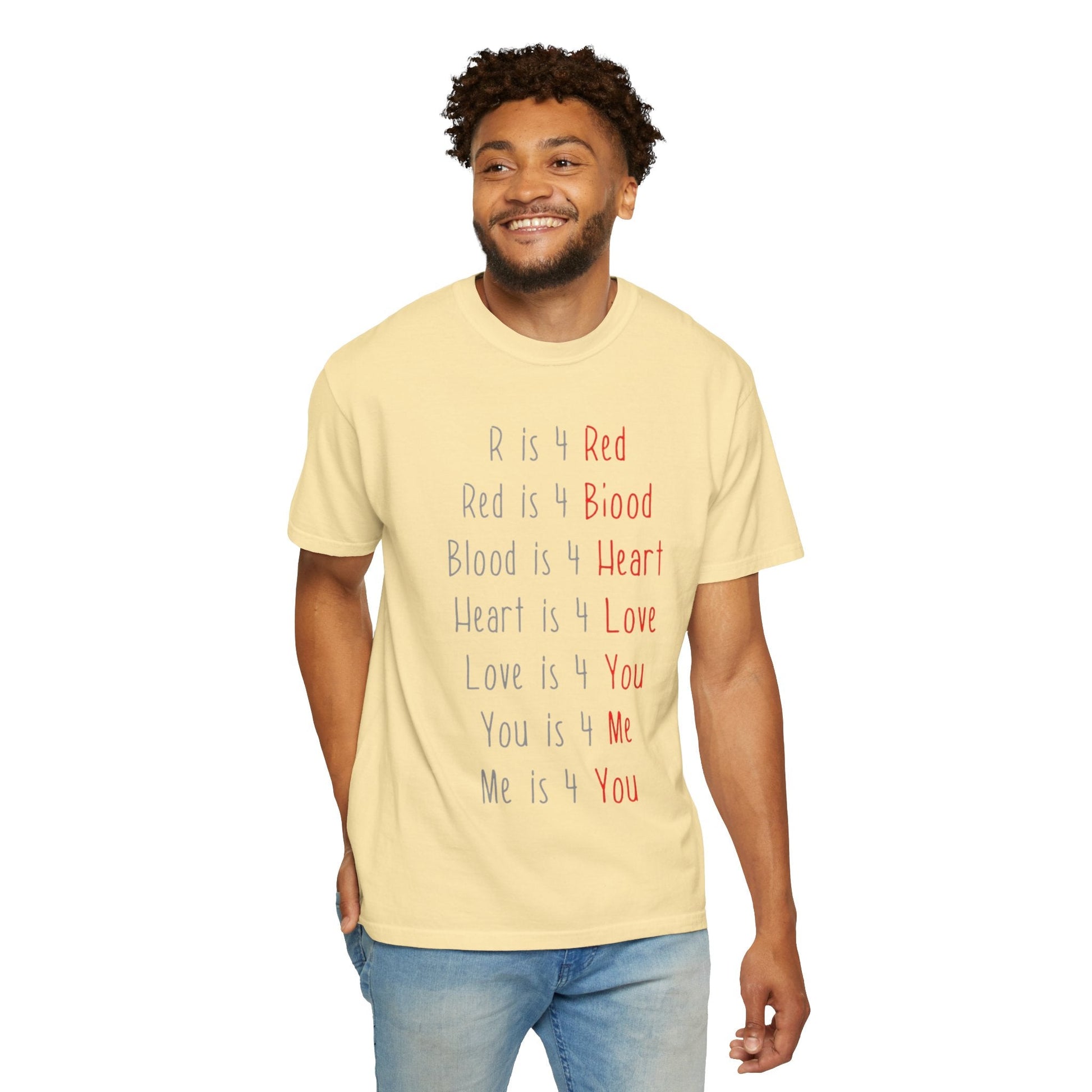 Radiate Positivity Heartfelt Unisex T-Shirt | Love & Connection Design | Gift for Loved Ones, Casual Wear, Valentine's Day, Anniversary, Family Bonding - Metamorphosis Creations