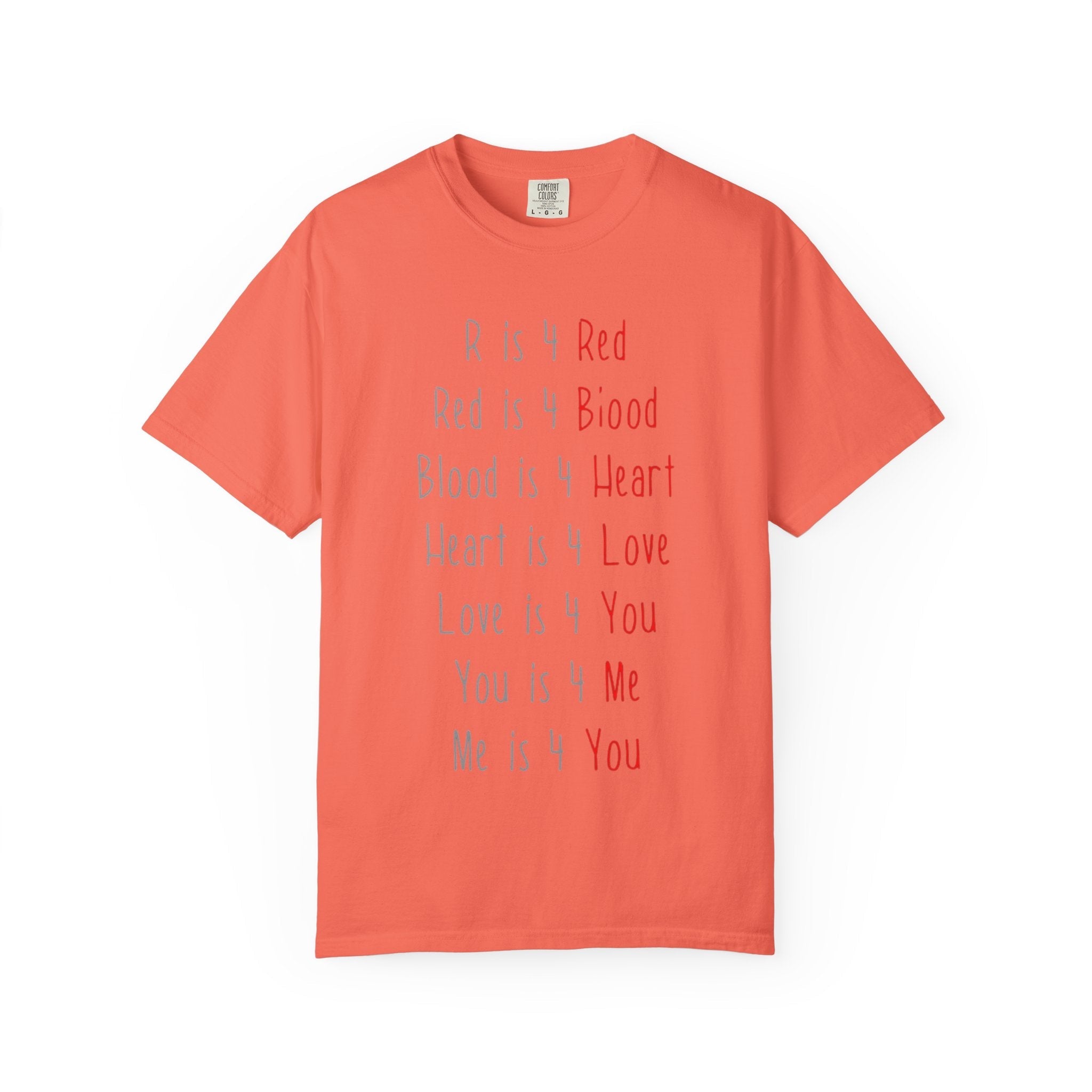 Radiate Positivity Heartfelt Unisex T-Shirt | Love & Connection Design | Gift for Loved Ones, Casual Wear, Valentine's Day, Anniversary, Family Bonding - Metamorphosis Creations