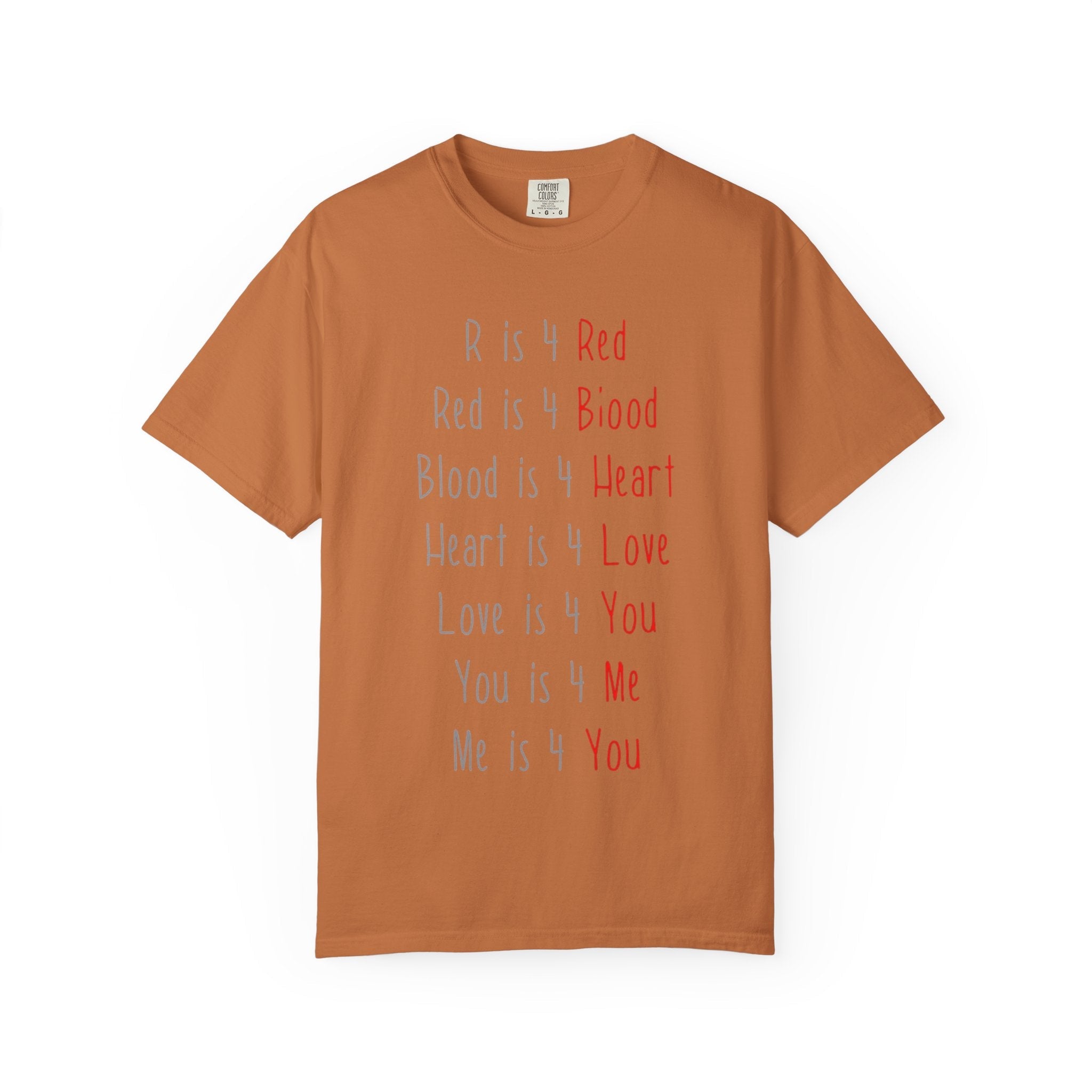 Radiate Positivity Heartfelt Unisex T-Shirt | Love & Connection Design | Gift for Loved Ones, Casual Wear, Valentine's Day, Anniversary, Family Bonding - Metamorphosis Creations