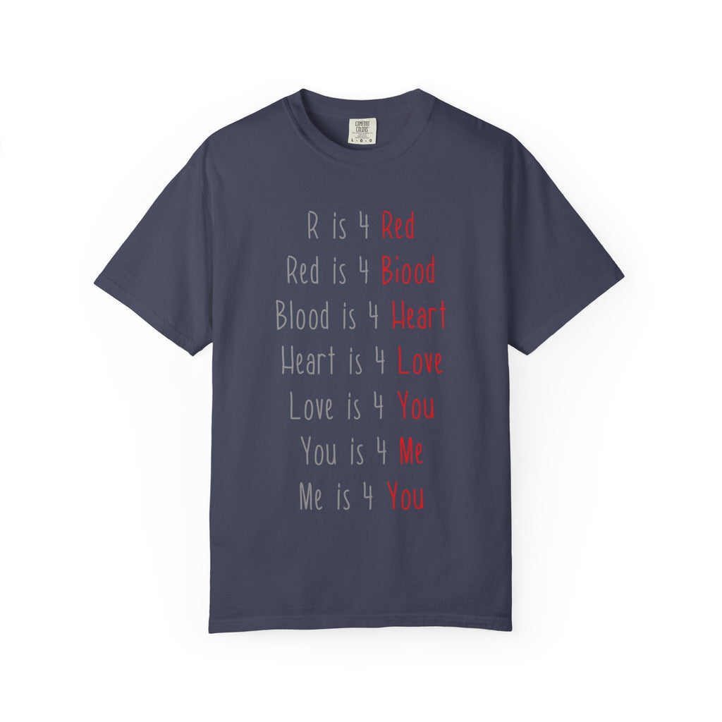 Radiate Positivity Heartfelt Unisex T-Shirt | Love & Connection Design | Gift for Loved Ones, Casual Wear, Valentine's Day, Anniversary, Family Bonding - Metamorphosis Creations