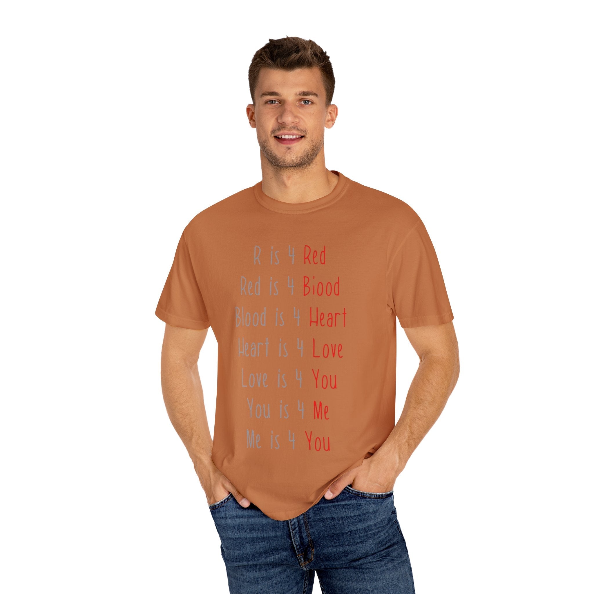 Radiate Positivity Heartfelt Unisex T-Shirt | Love & Connection Design | Gift for Loved Ones, Casual Wear, Valentine's Day, Anniversary, Family Bonding - Metamorphosis Creations