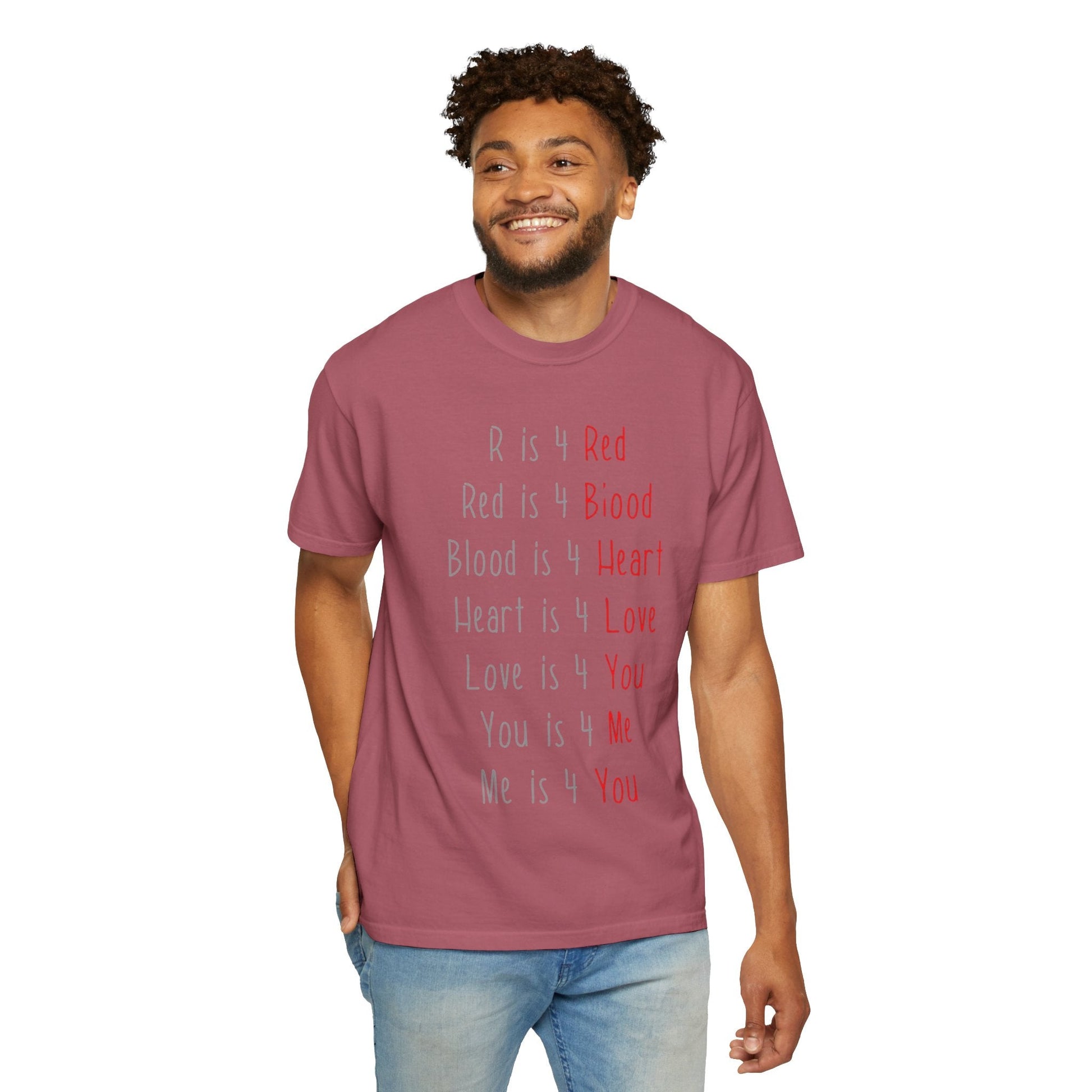 Radiate Positivity Heartfelt Unisex T-Shirt | Love & Connection Design | Gift for Loved Ones, Casual Wear, Valentine's Day, Anniversary, Family Bonding - Metamorphosis Creations