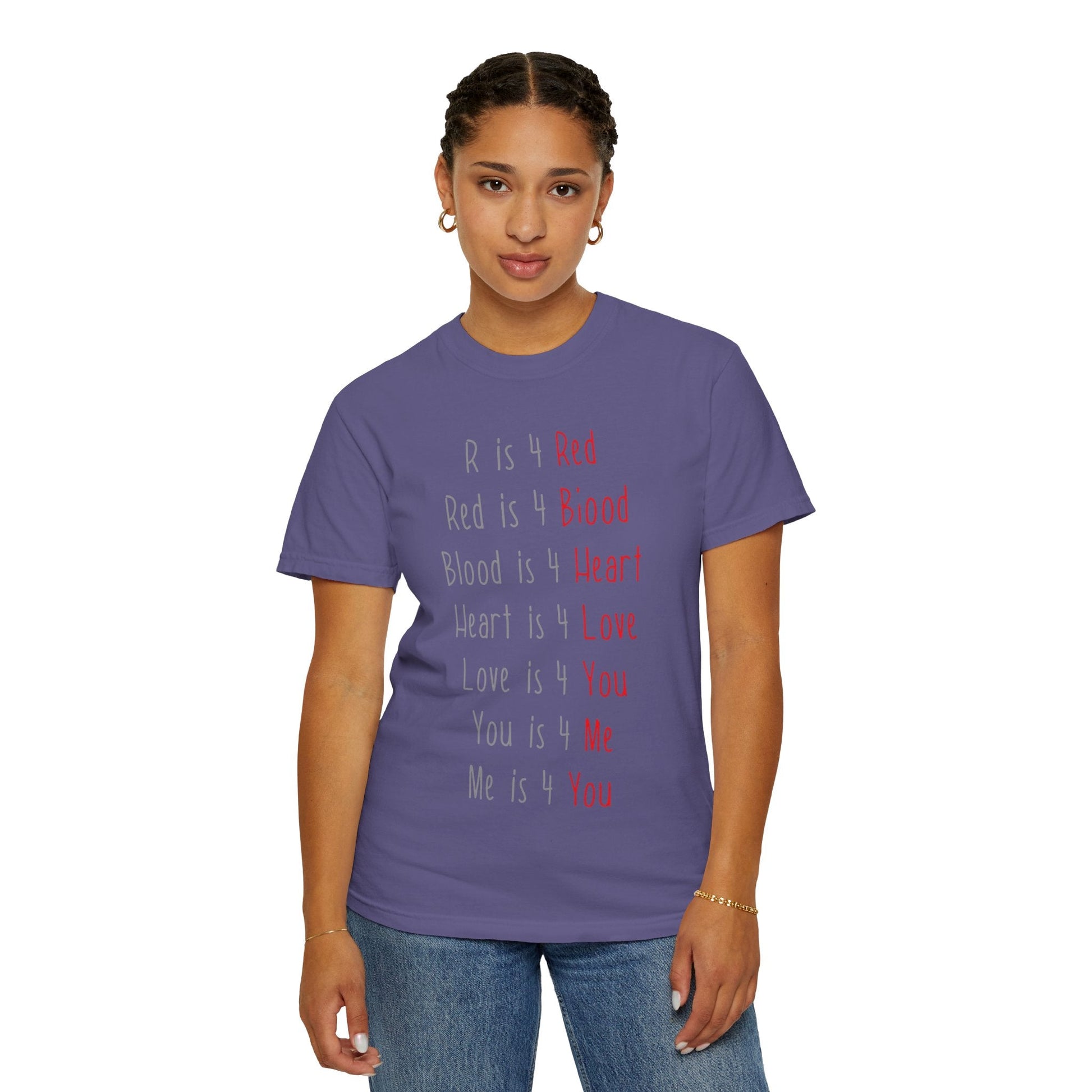Radiate Positivity Heartfelt Unisex T-Shirt | Love & Connection Design | Gift for Loved Ones, Casual Wear, Valentine's Day, Anniversary, Family Bonding - Metamorphosis Creations