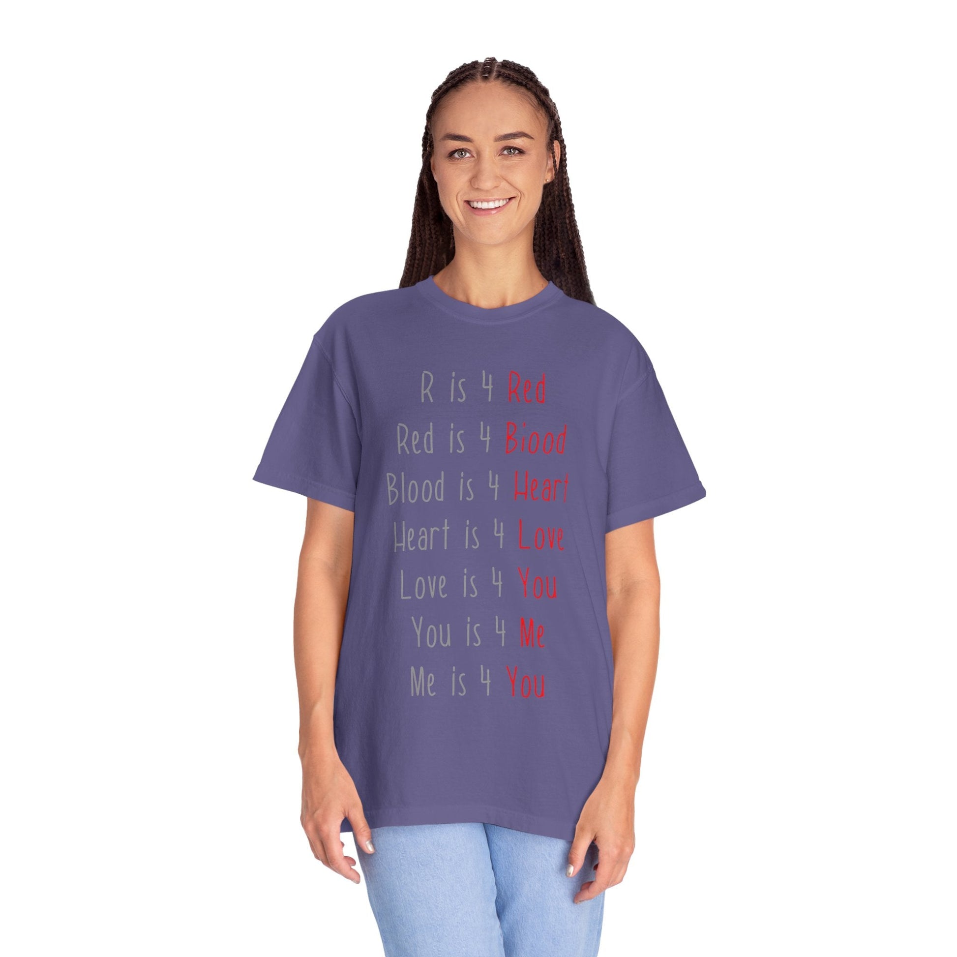 Radiate Positivity Heartfelt Unisex T-Shirt | Love & Connection Design | Gift for Loved Ones, Casual Wear, Valentine's Day, Anniversary, Family Bonding - Metamorphosis Creations