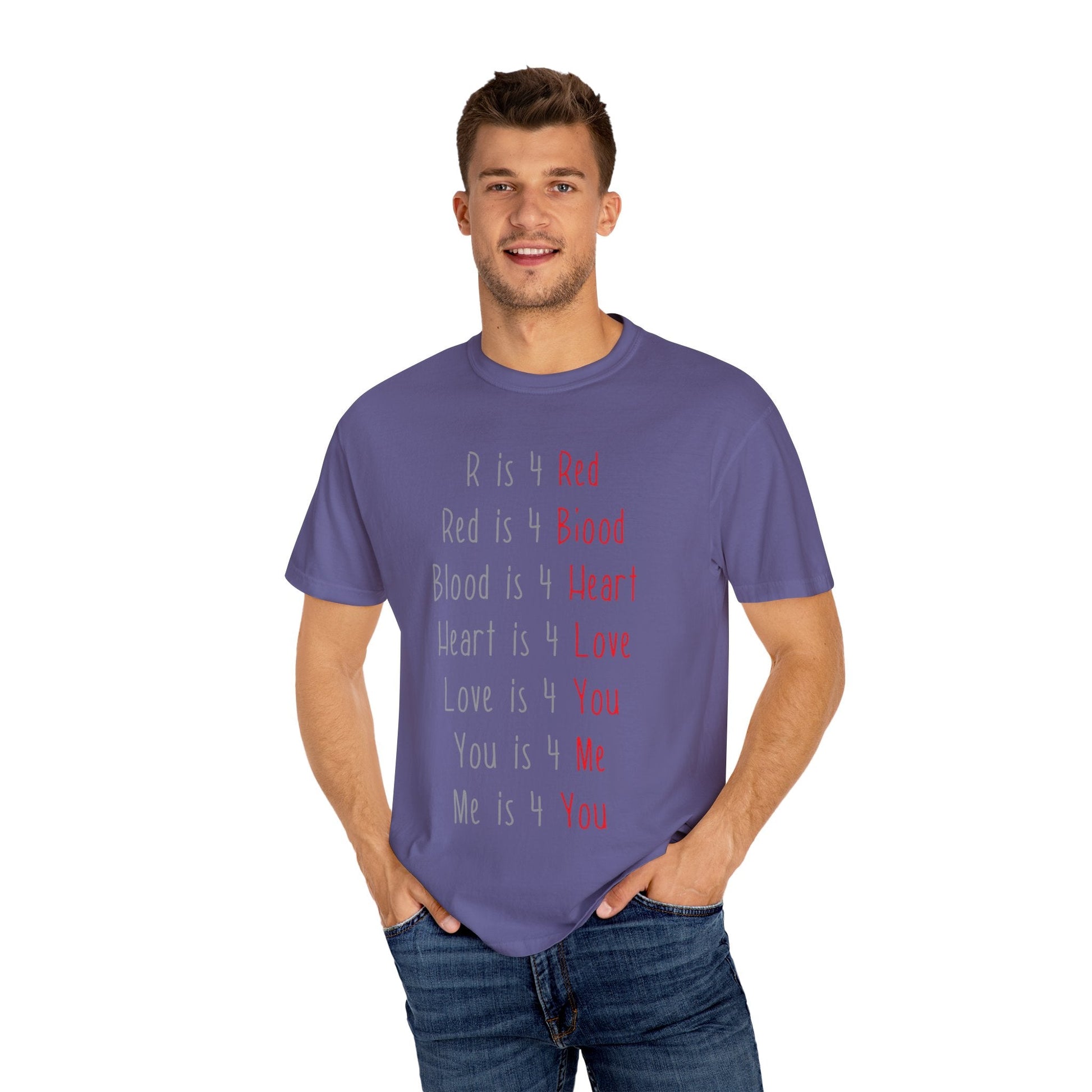 Radiate Positivity Heartfelt Unisex T-Shirt | Love & Connection Design | Gift for Loved Ones, Casual Wear, Valentine's Day, Anniversary, Family Bonding - Metamorphosis Creations
