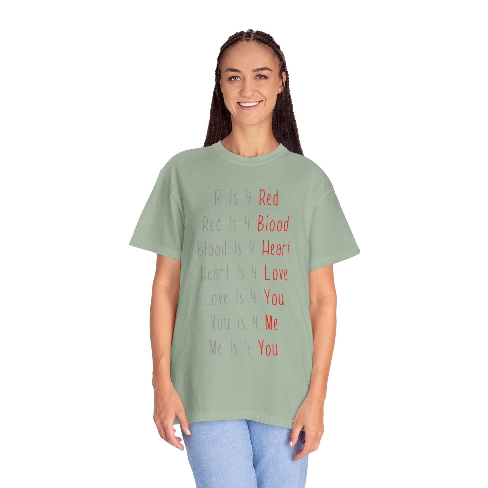 Radiate Positivity Heartfelt Unisex T-Shirt | Love & Connection Design | Gift for Loved Ones, Casual Wear, Valentine's Day, Anniversary, Family Bonding - Metamorphosis Creations