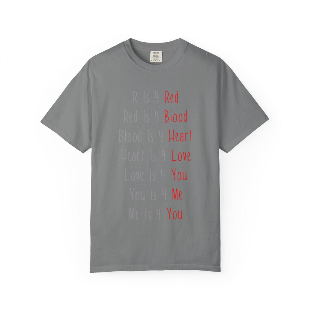 Radiate Positivity Heartfelt Unisex T-Shirt | Love & Connection Design | Gift for Loved Ones, Casual Wear, Valentine's Day, Anniversary, Family Bonding - Metamorphosis Creations