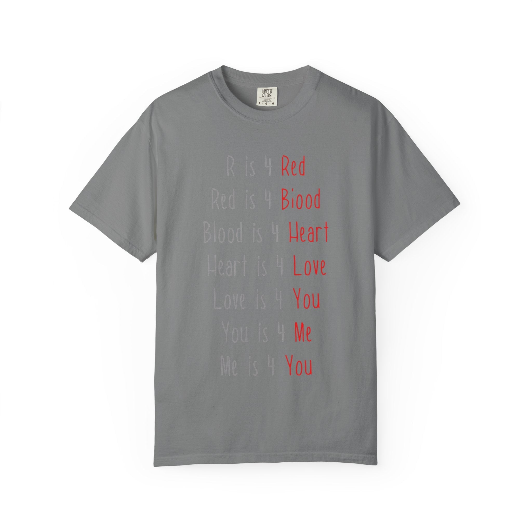 Radiate Positivity Heartfelt Unisex T-Shirt | Love & Connection Design | Gift for Loved Ones, Casual Wear, Valentine's Day, Anniversary, Family Bonding - Metamorphosis Creations