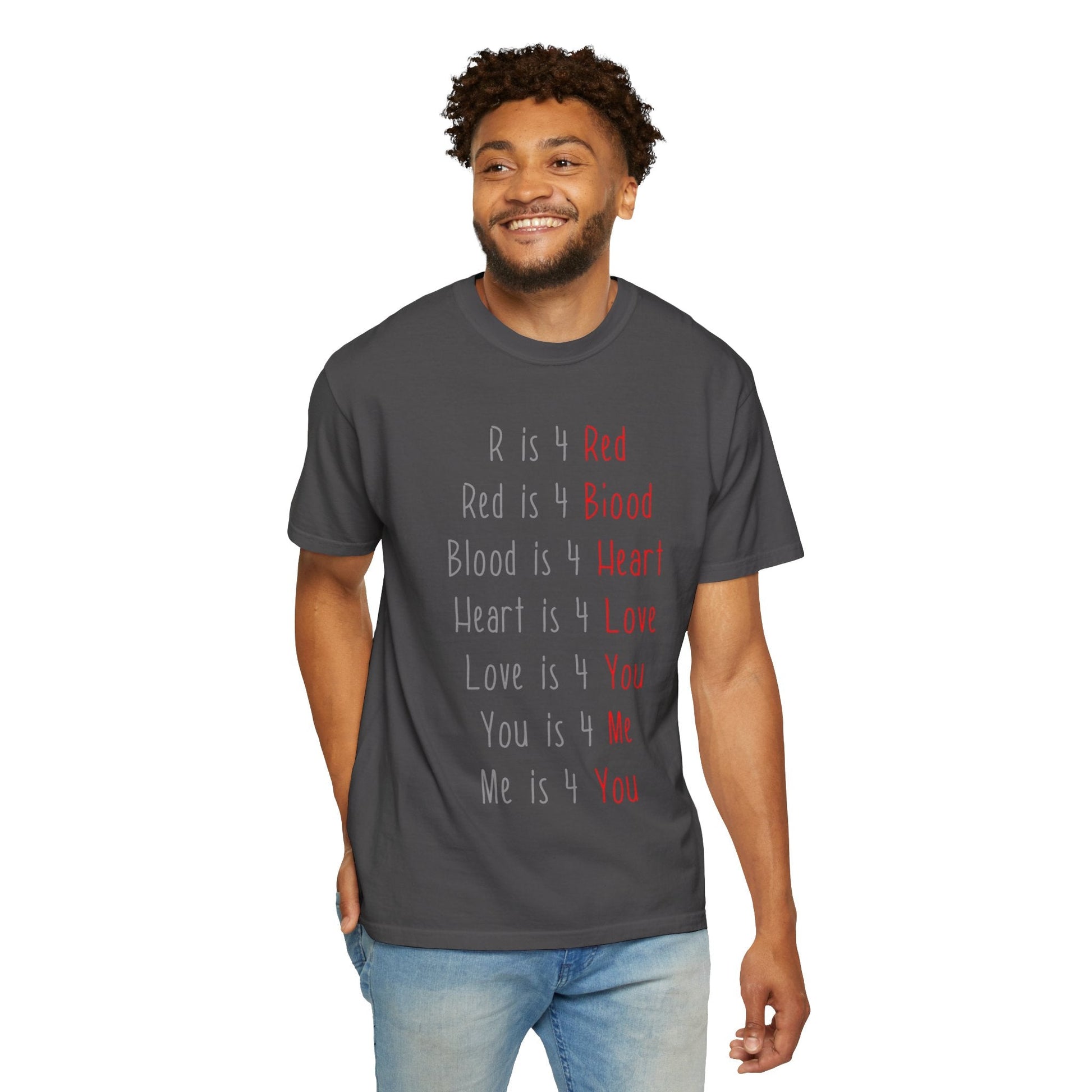 Radiate Positivity Heartfelt Unisex T-Shirt | Love & Connection Design | Gift for Loved Ones, Casual Wear, Valentine's Day, Anniversary, Family Bonding - Metamorphosis Creations