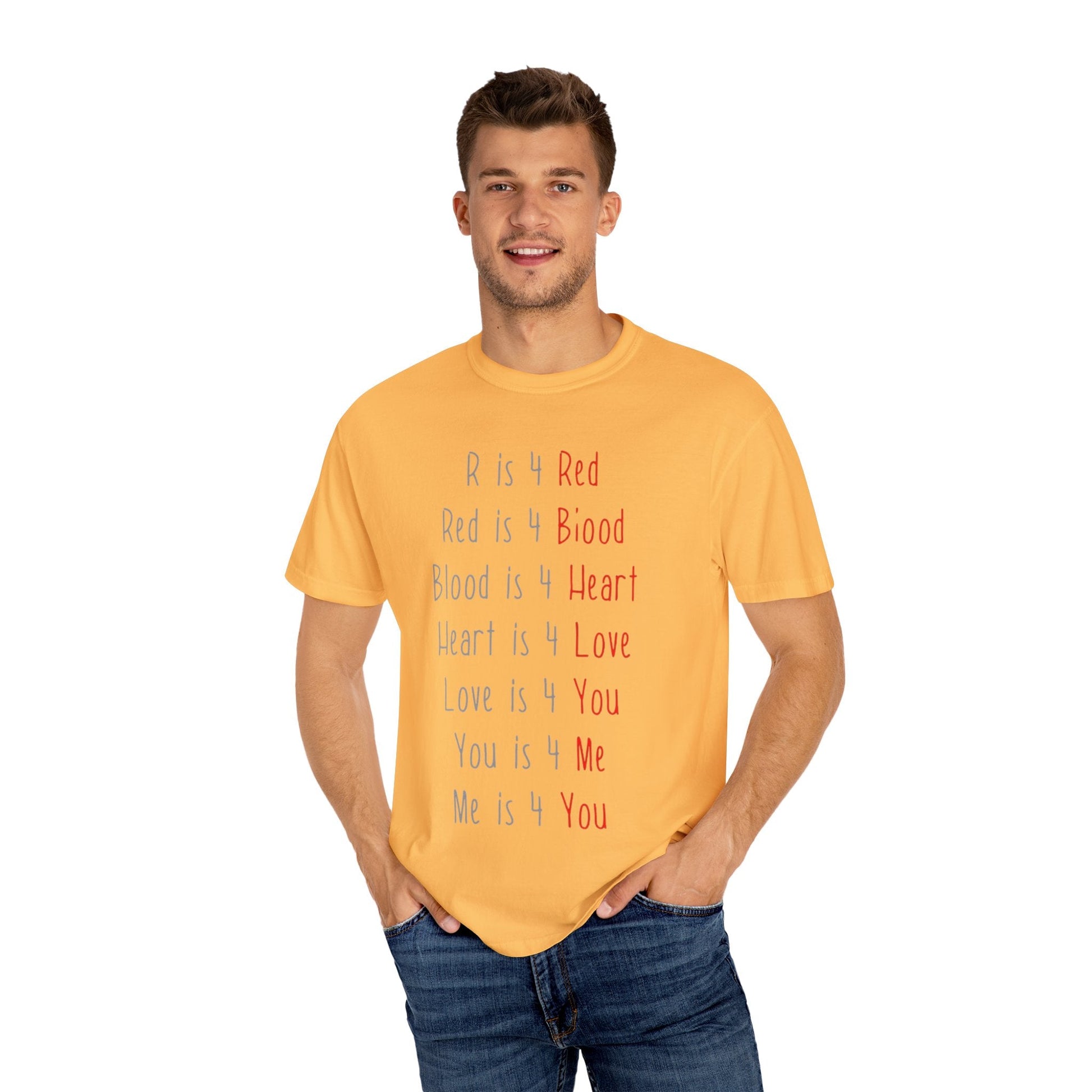 Radiate Positivity Heartfelt Unisex T-Shirt | Love & Connection Design | Gift for Loved Ones, Casual Wear, Valentine's Day, Anniversary, Family Bonding - Metamorphosis Creations