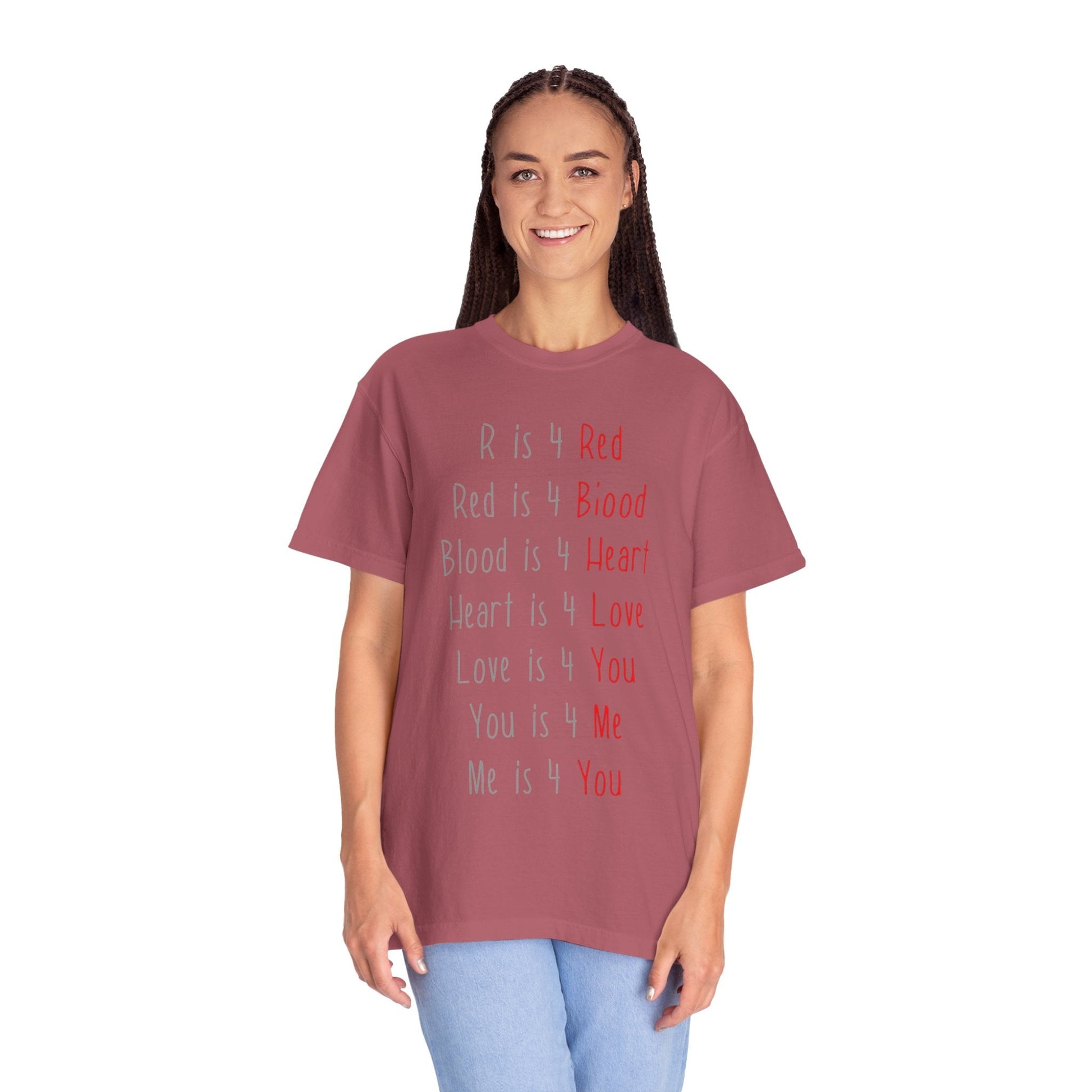 Radiate Positivity Heartfelt Unisex T-Shirt | Love & Connection Design | Gift for Loved Ones, Casual Wear, Valentine's Day, Anniversary, Family Bonding - Metamorphosis Creations