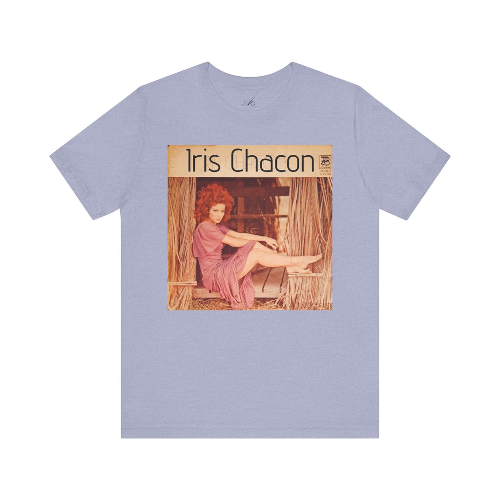 Retro Iris Chacon Unisex Tee, Vintage Music Shirt, Bohemian T-Shirt, Gift for Her, 90s Style Top - Metamorphosis Creations