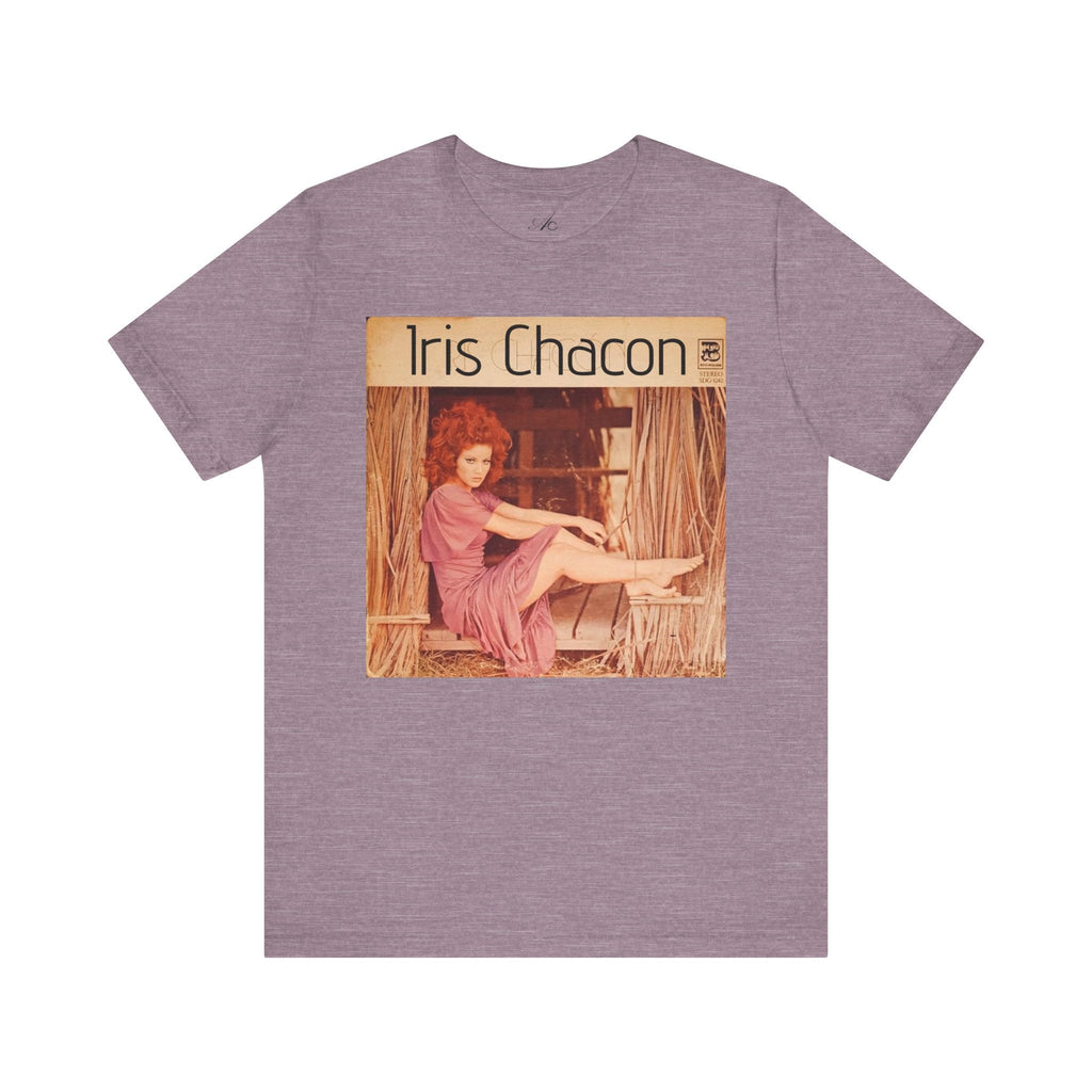 Retro Iris Chacon Unisex Tee, Vintage Music Shirt, Bohemian T-Shirt, Gift for Her, 90s Style Top - Metamorphosis Creations