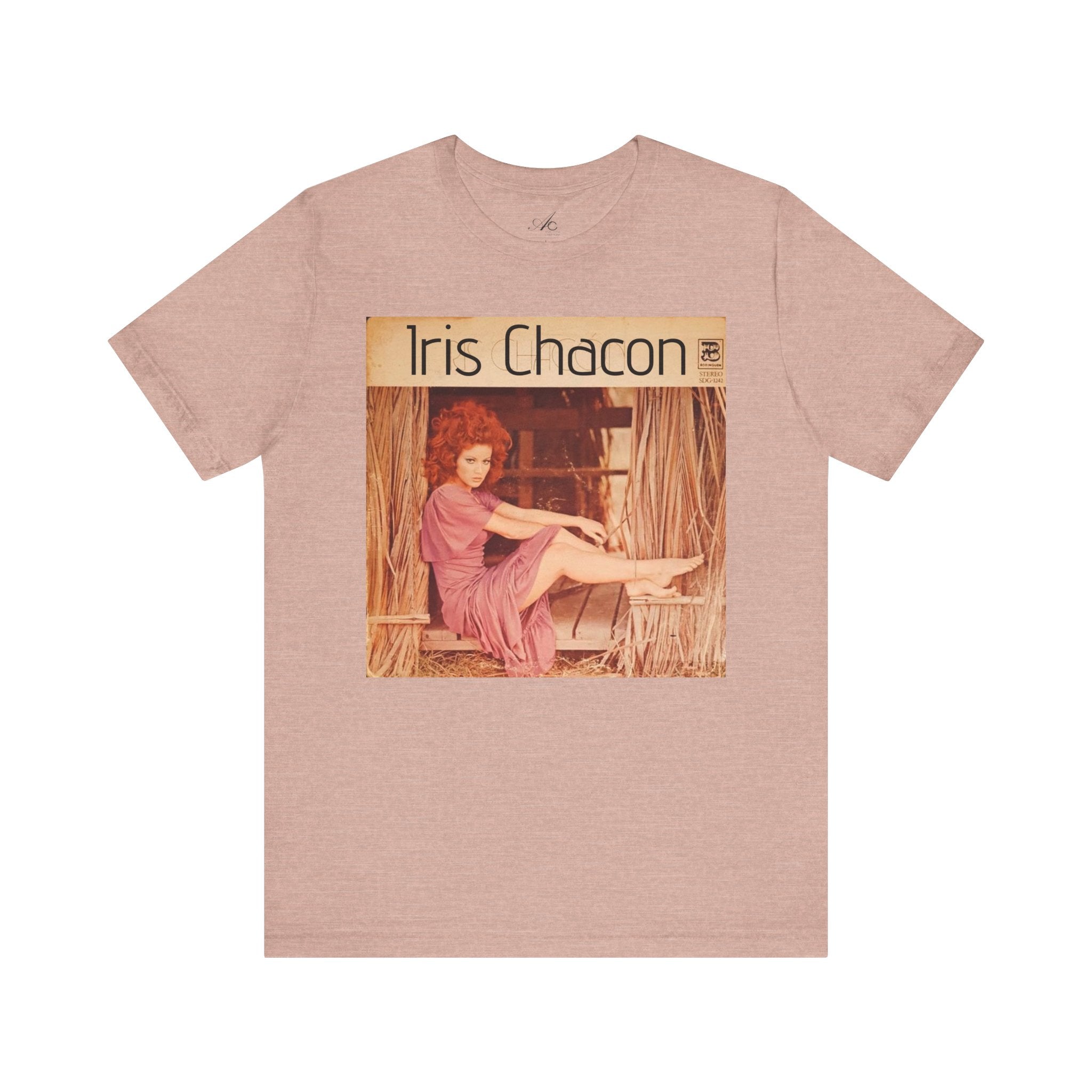 Retro Iris Chacon Unisex Tee, Vintage Music Shirt, Bohemian T-Shirt, Gift for Her, 90s Style Top - Metamorphosis Creations