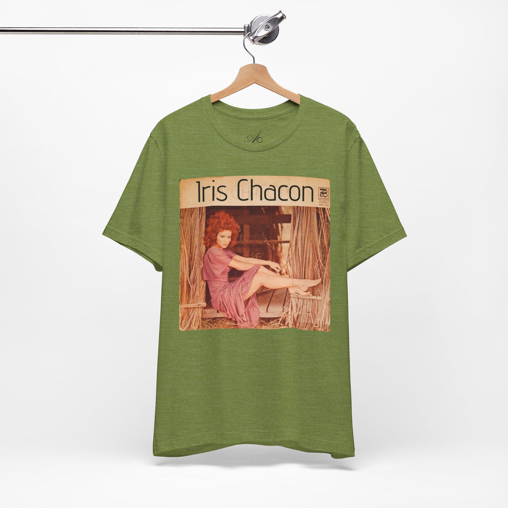 Retro Iris Chacon Unisex Tee, Vintage Music Shirt, Bohemian T-Shirt, Gift for Her, 90s Style Top - Metamorphosis Creations
