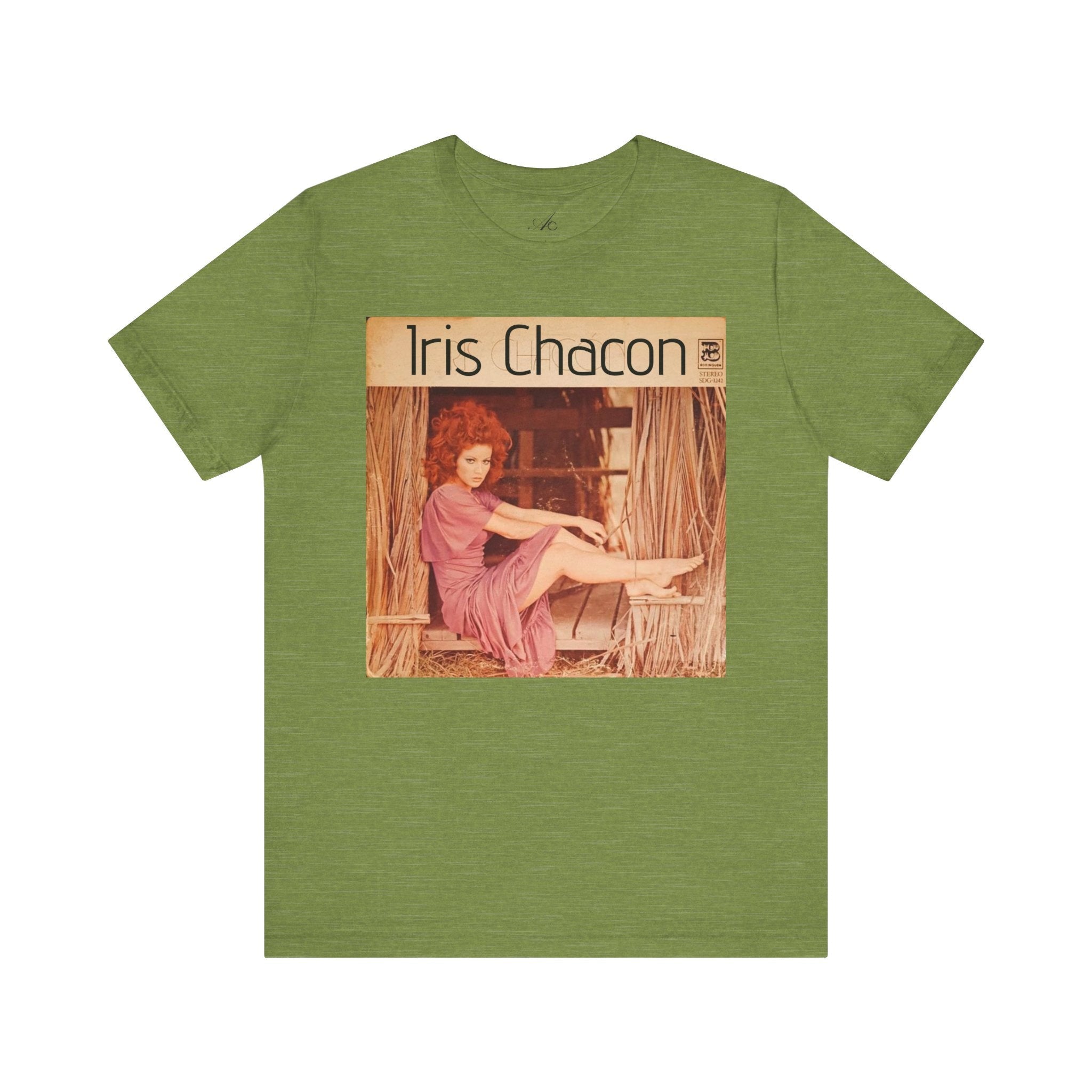 Retro Iris Chacon Unisex Tee, Vintage Music Shirt, Bohemian T-Shirt, Gift for Her, 90s Style Top - Metamorphosis Creations
