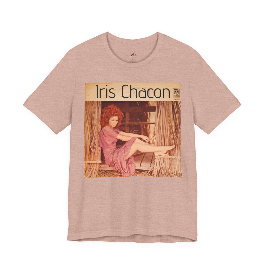 Retro Iris Chacon Unisex Tee, Vintage Music Shirt, Bohemian T-Shirt, Gift for Her, 90s Style Top - Metamorphosis Creations