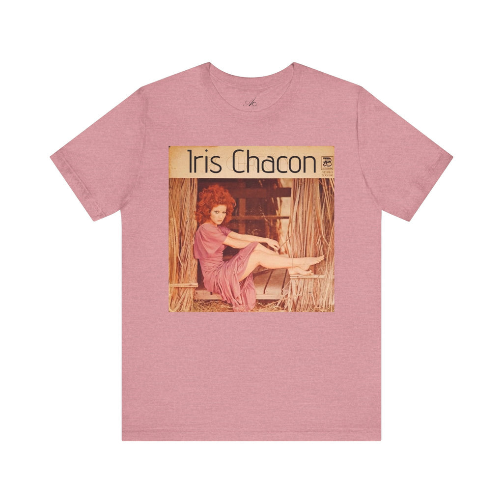 Retro Iris Chacon Unisex Tee, Vintage Music Shirt, Bohemian T-Shirt, Gift for Her, 90s Style Top - Metamorphosis Creations