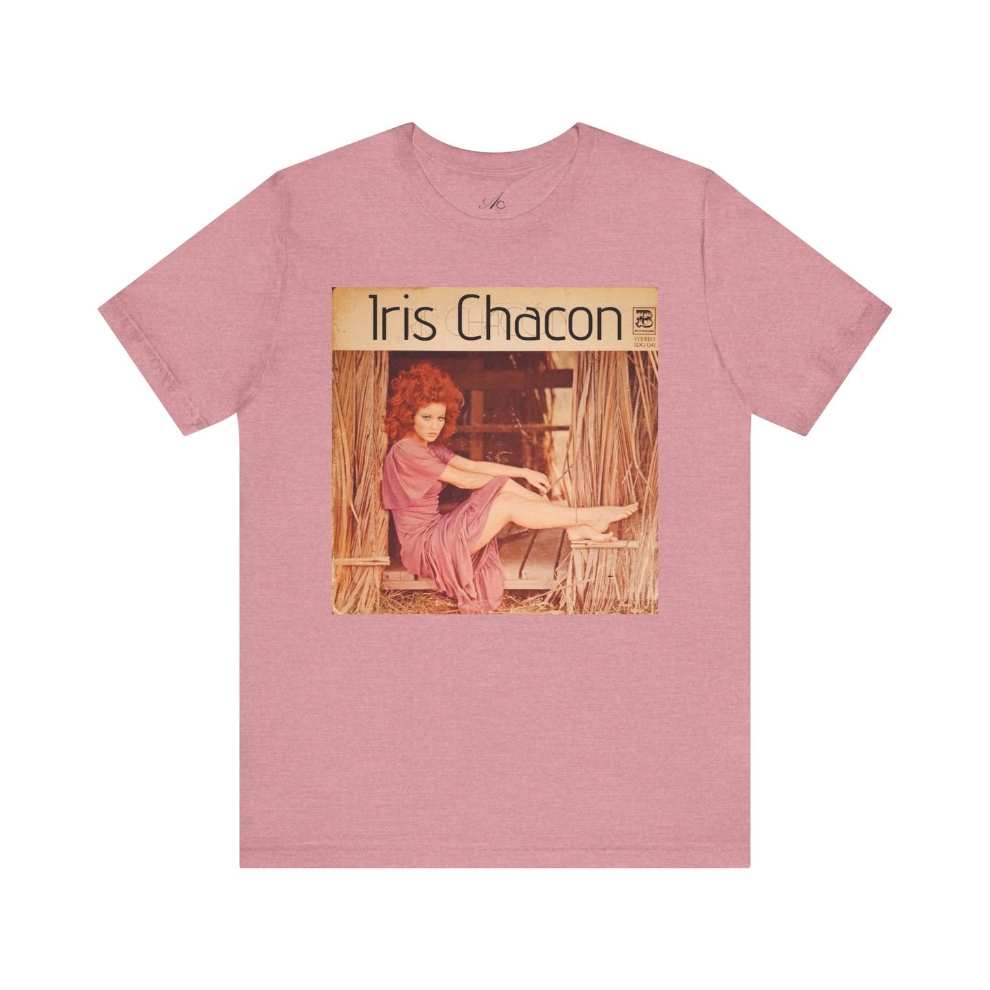 Retro Iris Chacon Unisex Tee, Vintage Music Shirt, Bohemian T-Shirt, Gift for Her, 90s Style Top - Metamorphosis Creations