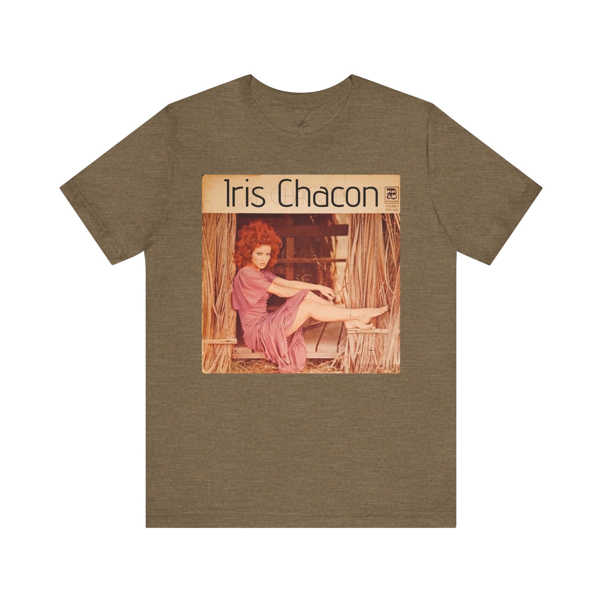 Retro Iris Chacon Unisex Tee, Vintage Music Shirt, Bohemian T-Shirt, Gift for Her, 90s Style Top - Metamorphosis Creations