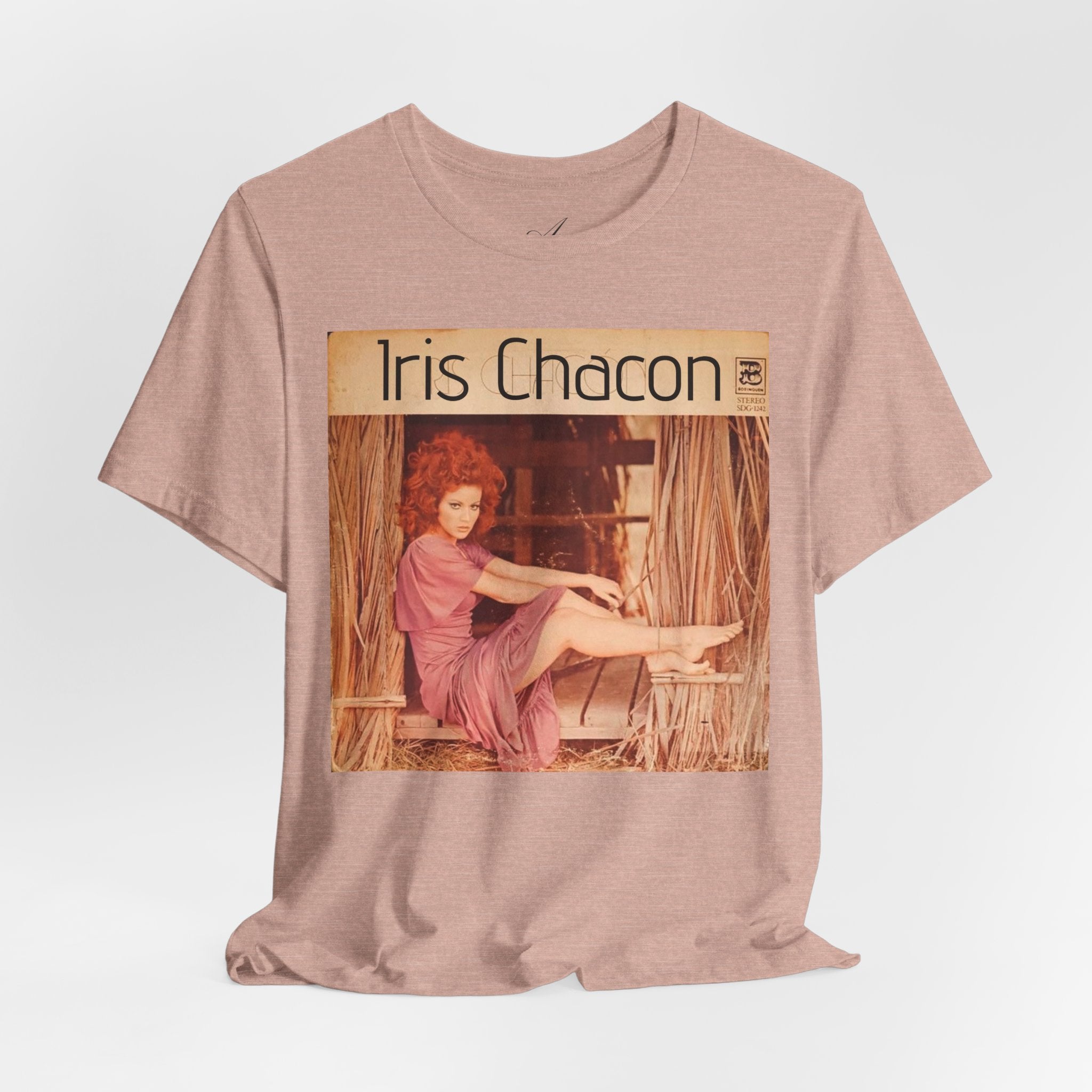 Retro Iris Chacon Unisex Tee, Vintage Music Shirt, Bohemian T-Shirt, Gift for Her, 90s Style Top - Metamorphosis Creations