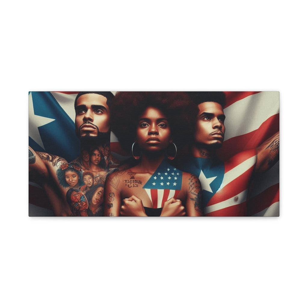 Rooted in Culture, Radiating Power Puerto Rican Wall Art, Unique Gift, Empowering Decor - Metamorphosis Creations