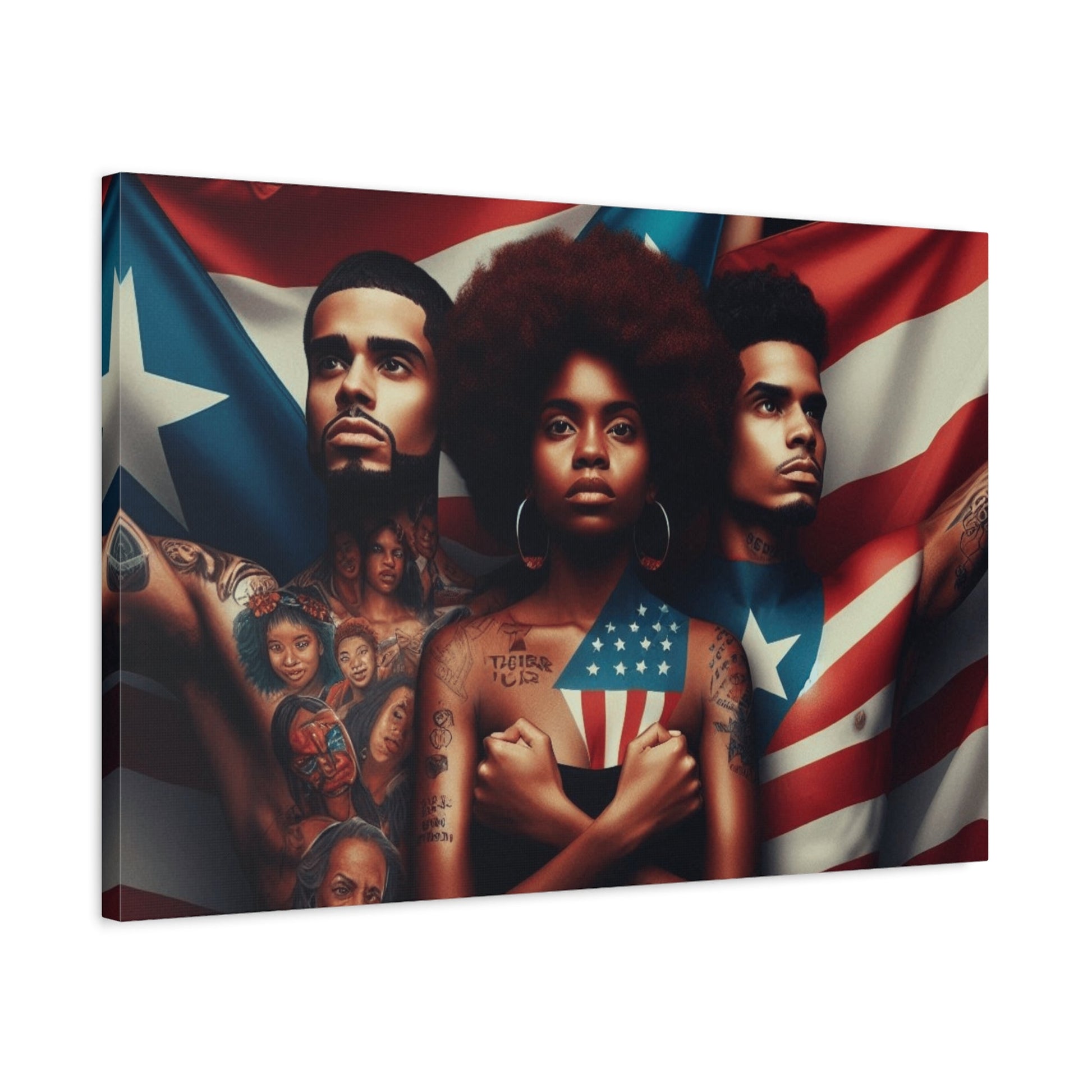 Rooted in Culture, Radiating Power Puerto Rican Wall Art, Unique Gift, Empowering Decor - Metamorphosis Creations