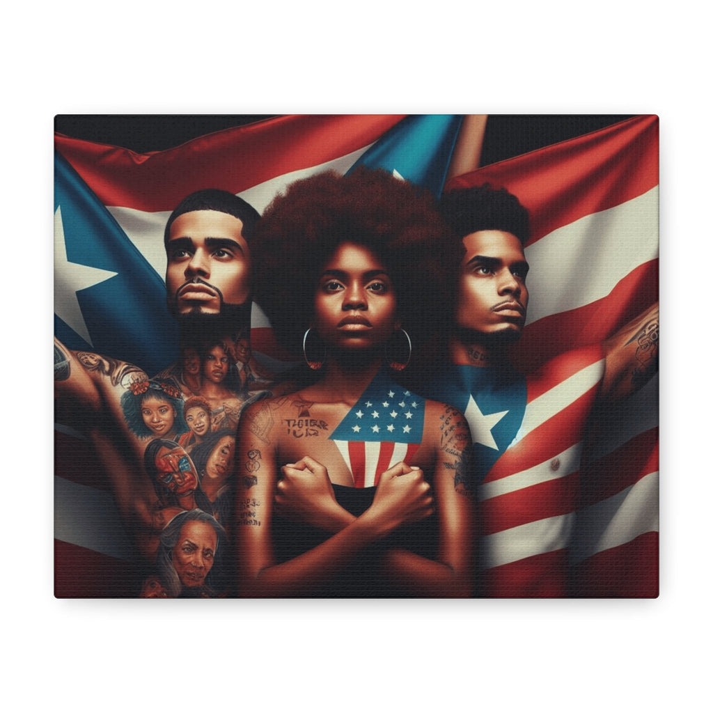 Rooted in Culture, Radiating Power Puerto Rican Wall Art, Unique Gift, Empowering Decor - Metamorphosis Creations