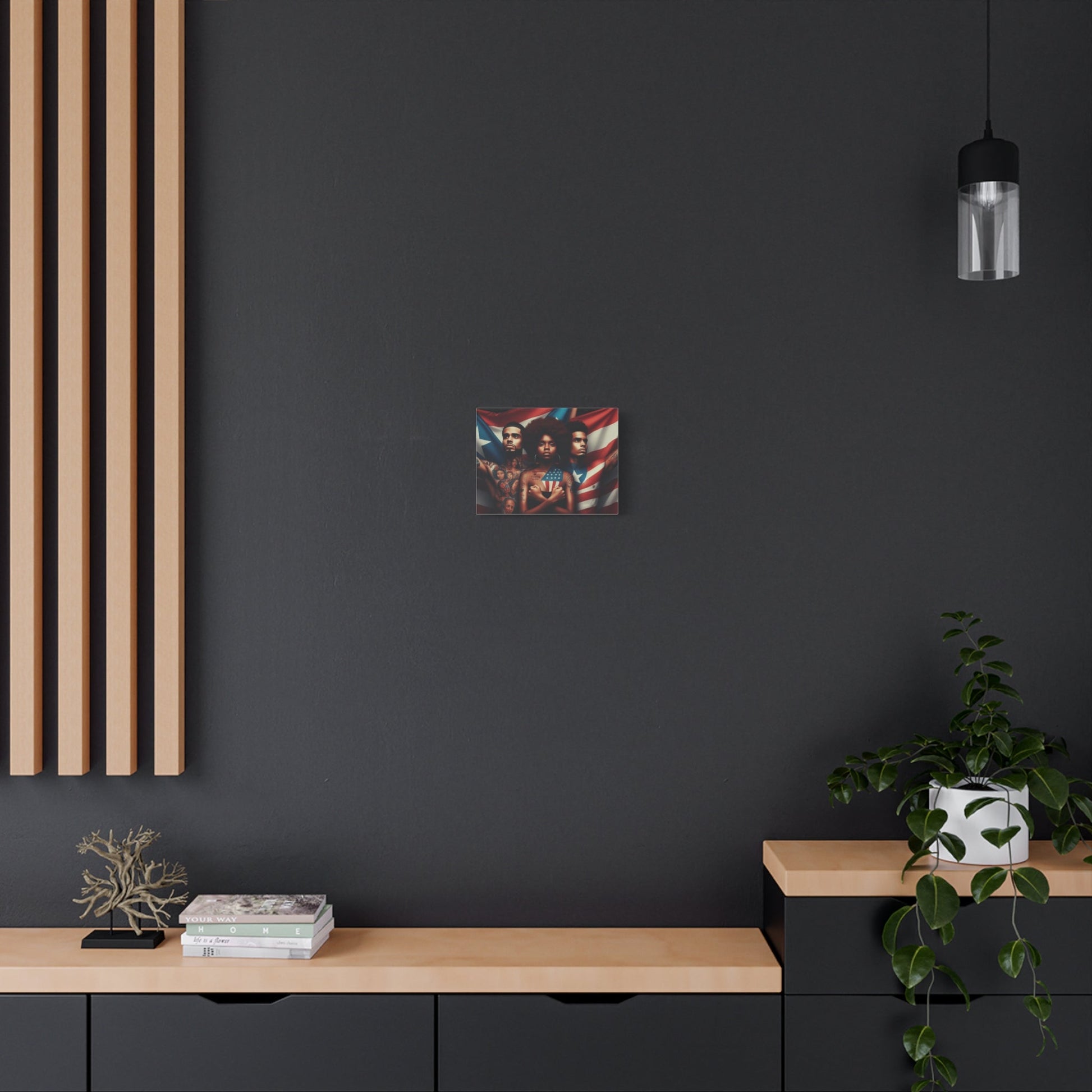 Rooted in Culture, Radiating Power Puerto Rican Wall Art, Unique Gift, Empowering Decor - Metamorphosis Creations