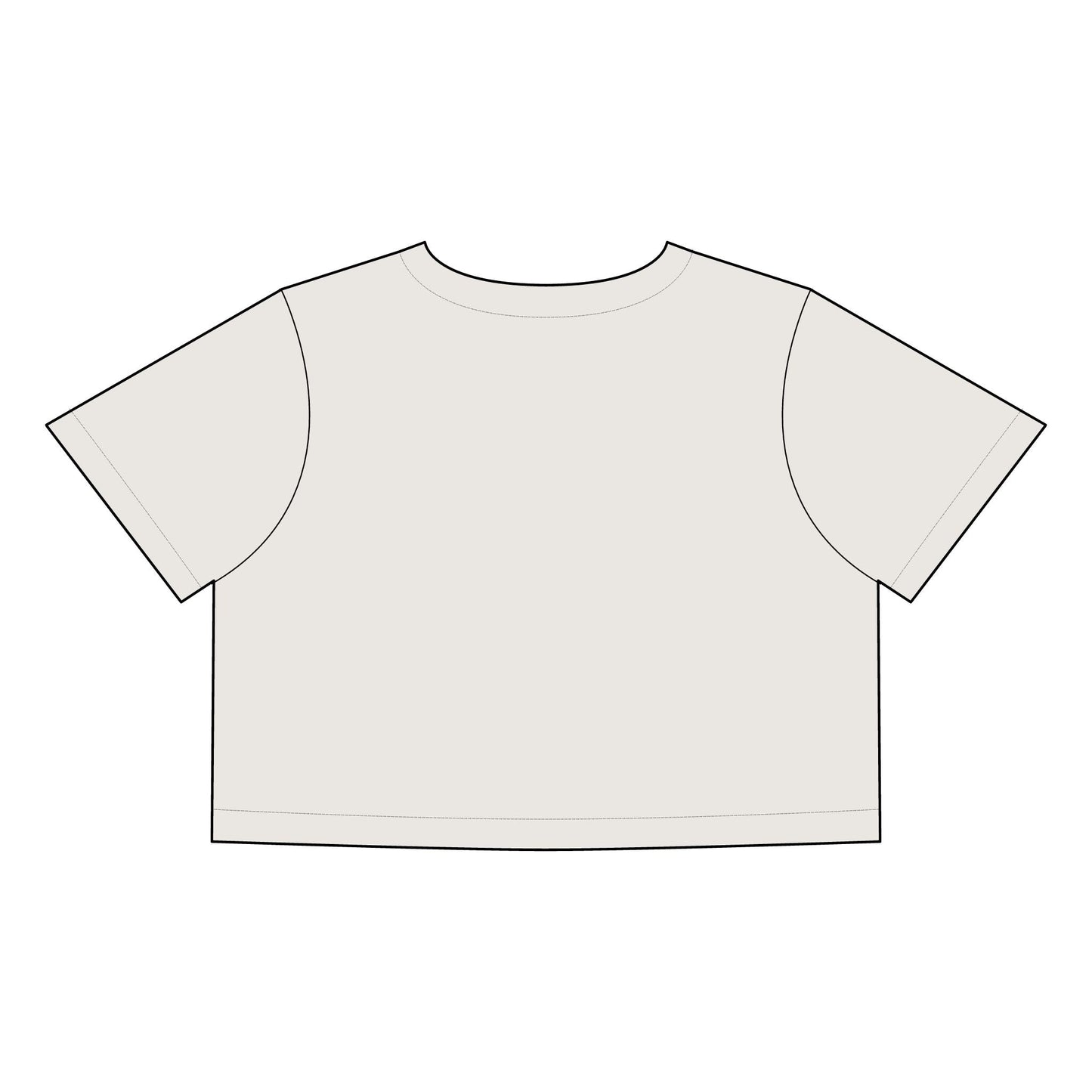 Salsa Brava PR Pride Crop Tee, Women's Faded Crop Top, Casual Summer Tee, Festival Wear, Gift for Texas Lovers - Metamorphosis Creations
