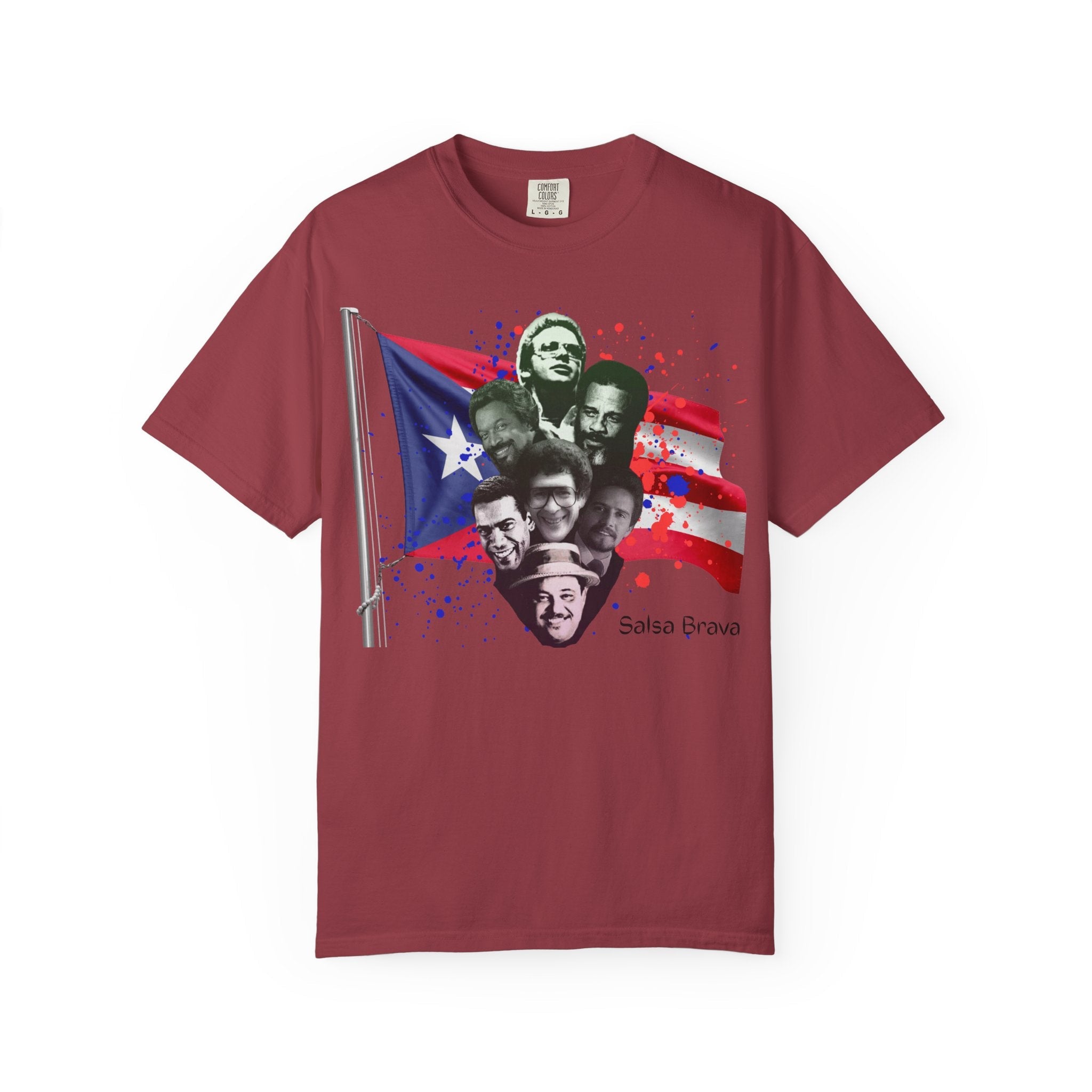 Salsa Brava T-Shirt, Vibrant Puerto Rican Pride Shirt, Gift for Salsa Lovers, Unisex Festival Tee, Caribbean Culture Apparel - Metamorphosis Creations