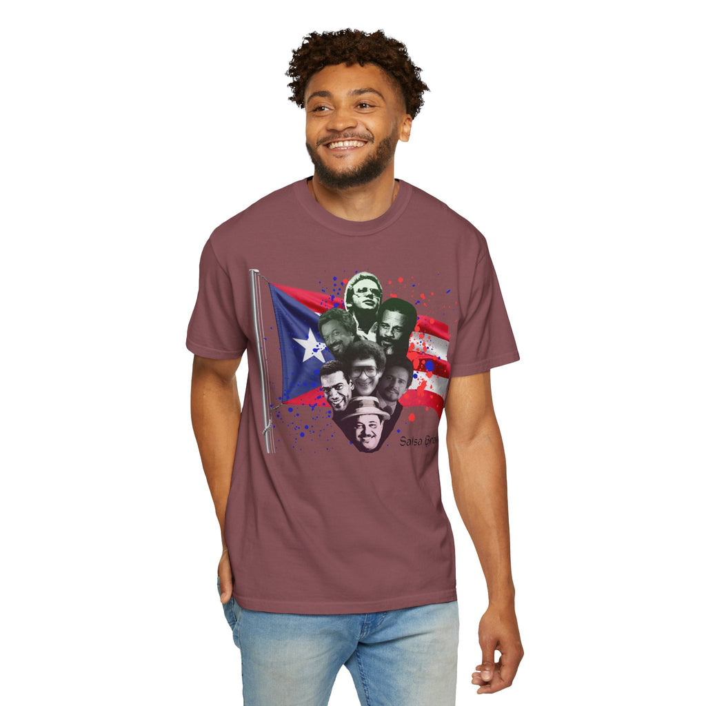 Salsa Brava T-Shirt, Vibrant Puerto Rican Pride Shirt, Gift for Salsa Lovers, Unisex Festival Tee, Caribbean Culture Apparel - Metamorphosis Creations