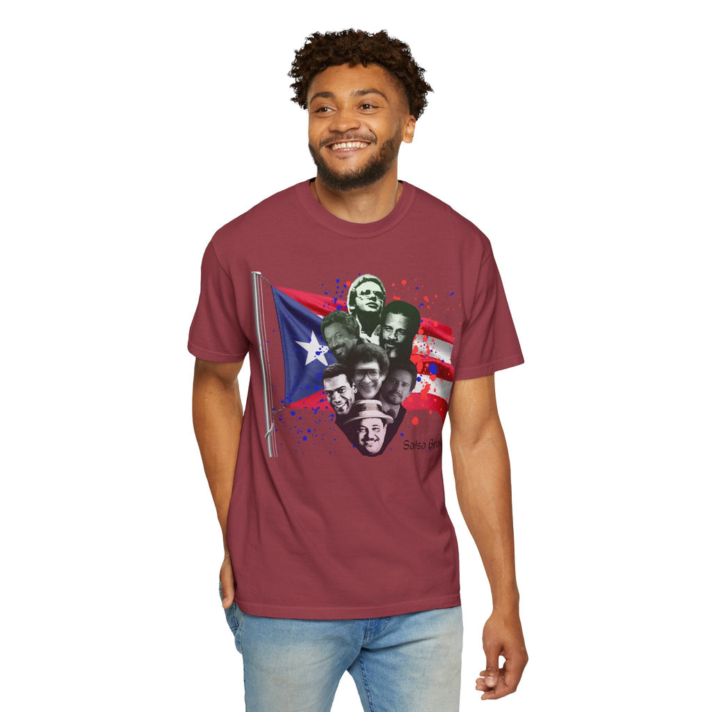 Salsa Brava T-Shirt, Vibrant Puerto Rican Pride Shirt, Gift for Salsa Lovers, Unisex Festival Tee, Caribbean Culture Apparel - Metamorphosis Creations