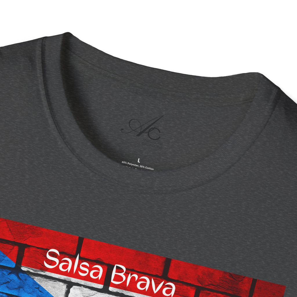 Salsa Brava Unisex T-Shirt, Fun Graphic Tee, Music Lovers Gift, Casual Wear, Party Shirt, Cultural Celebration Fashion - Metamorphosis Creations