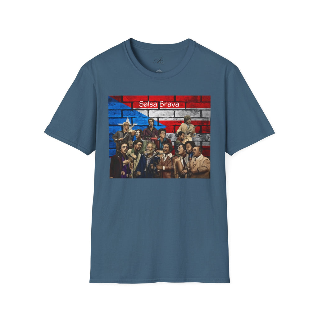 Salsa Brava Unisex T-Shirt, Fun Graphic Tee, Music Lovers Gift, Casual Wear, Party Shirt, Cultural Celebration Fashion - Metamorphosis Creations