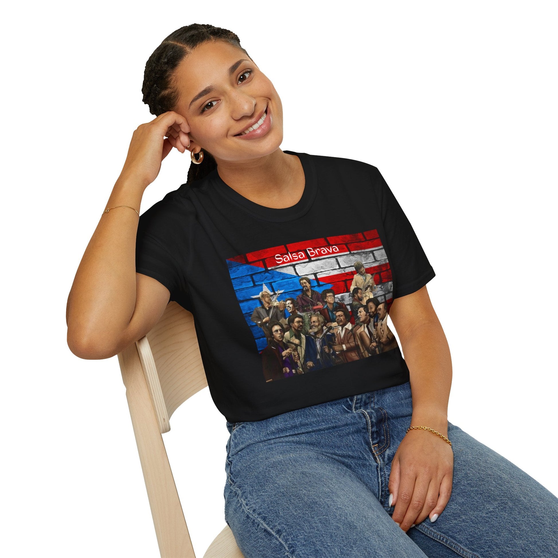 Salsa Brava Unisex T-Shirt, Fun Graphic Tee, Music Lovers Gift, Casual Wear, Party Shirt, Cultural Celebration Fashion - Metamorphosis Creations