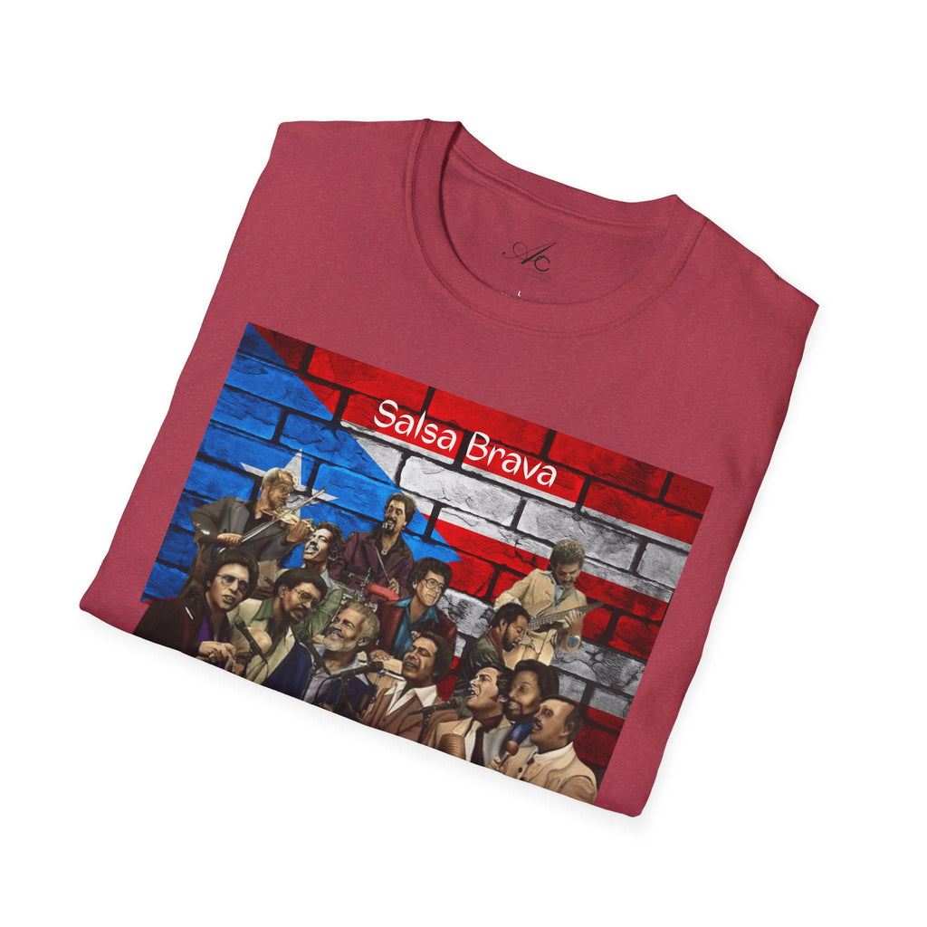 Salsa Brava Unisex T-Shirt, Fun Graphic Tee, Music Lovers Gift, Casual Wear, Party Shirt, Cultural Celebration Fashion - Metamorphosis Creations