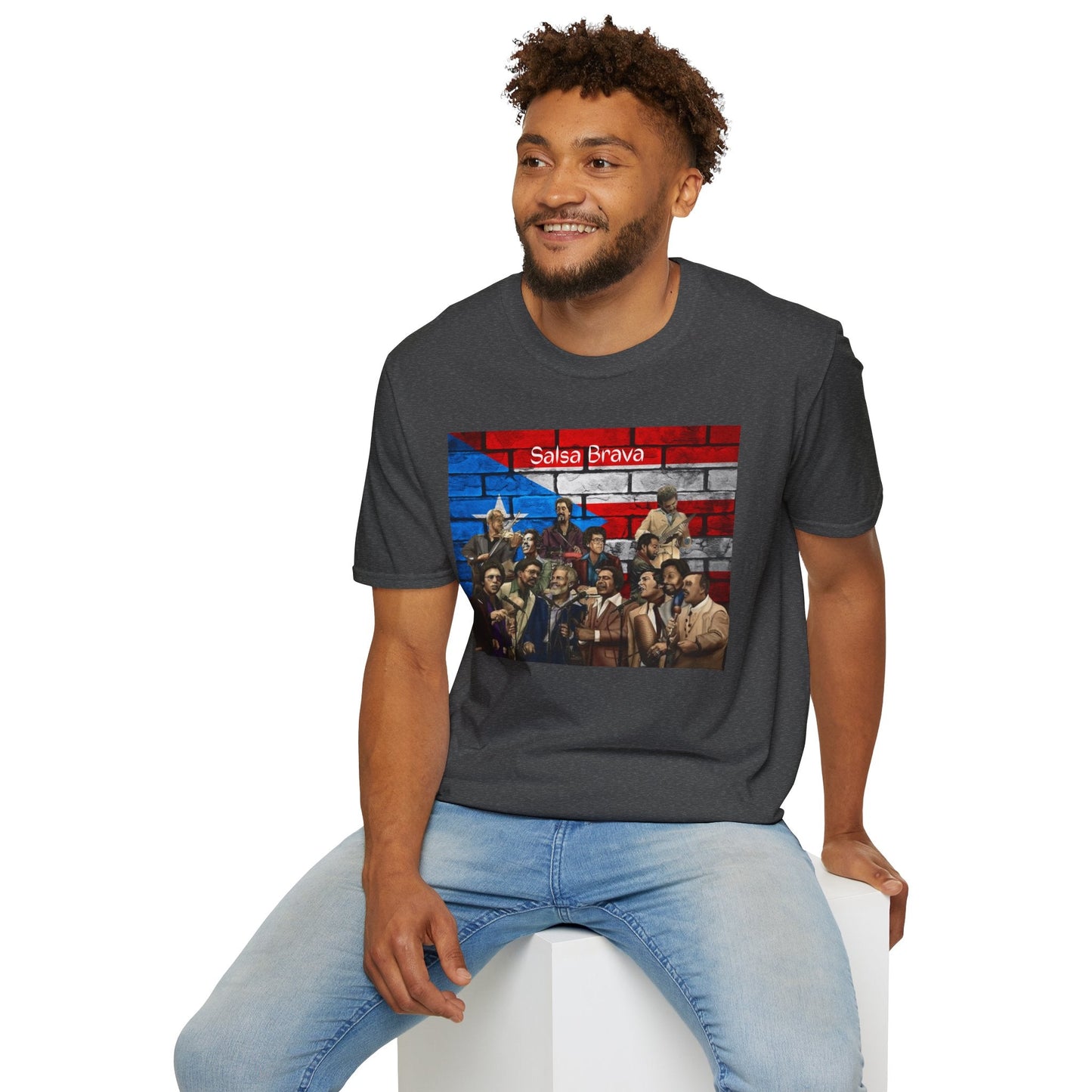 Salsa Brava Unisex T-Shirt, Fun Graphic Tee, Music Lovers Gift, Casual Wear, Party Shirt, Cultural Celebration Fashion - Metamorphosis Creations