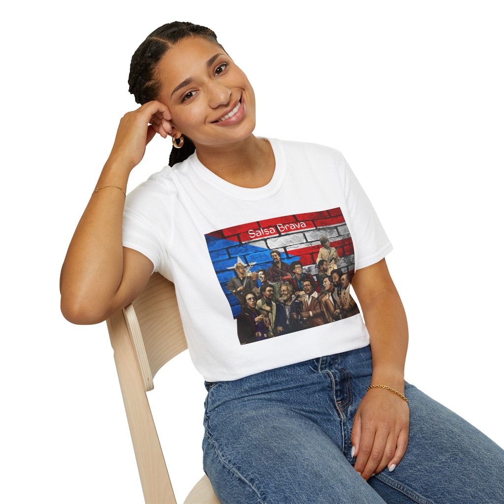 Salsa Brava Unisex T-Shirt, Fun Graphic Tee, Music Lovers Gift, Casual Wear, Party Shirt, Cultural Celebration Fashion - Metamorphosis Creations