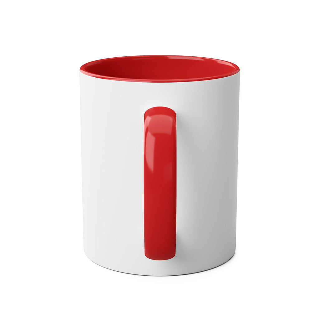 Salsa Inspired Two - Tone Coffee Mug, 11oz, Cuban Culture Mug, Gift for Music Lovers, Colorful Cafe Mug, Party Drinkware - Metamorphosis Creations