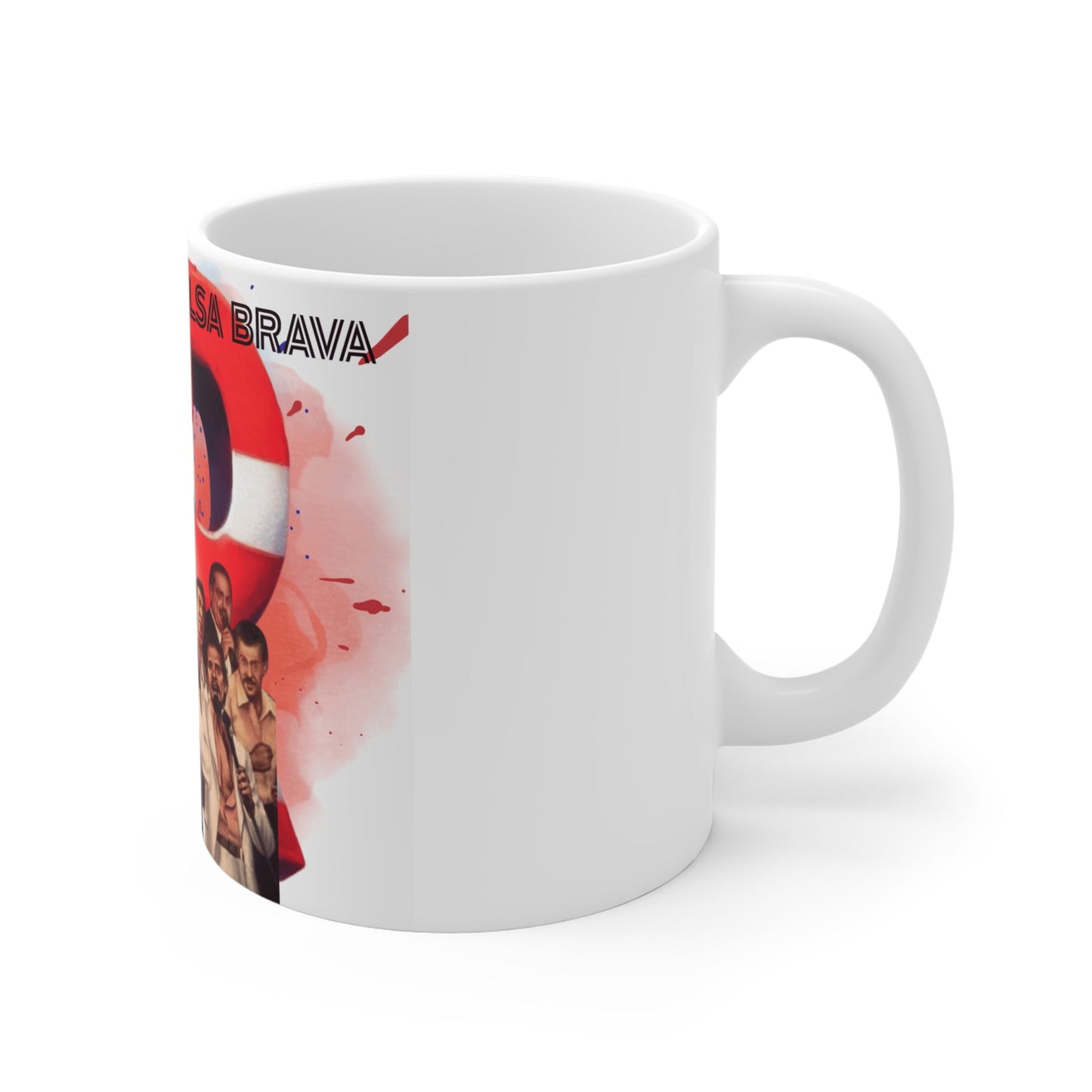 Salsa Music Celebration Mug, 11oz Coffee Cup, Cuban Inspired Gift, Dance Lover's Drinkware, Party Favor, Unique Artwork Mug - Metamorphosis Creations