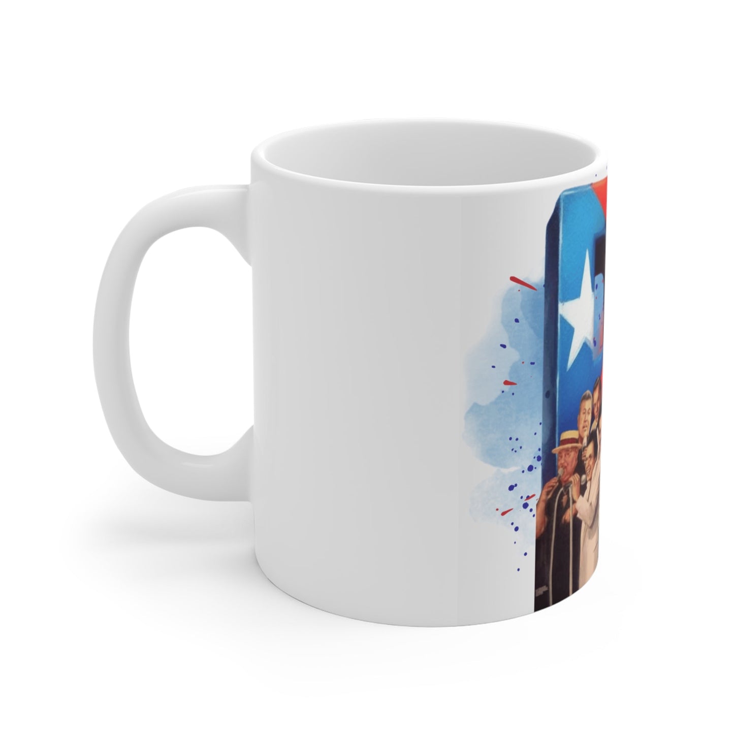 Salsa Music Celebration Mug, 11oz Coffee Cup, Cuban Inspired Gift, Dance Lover's Drinkware, Party Favor, Unique Artwork Mug - Metamorphosis Creations