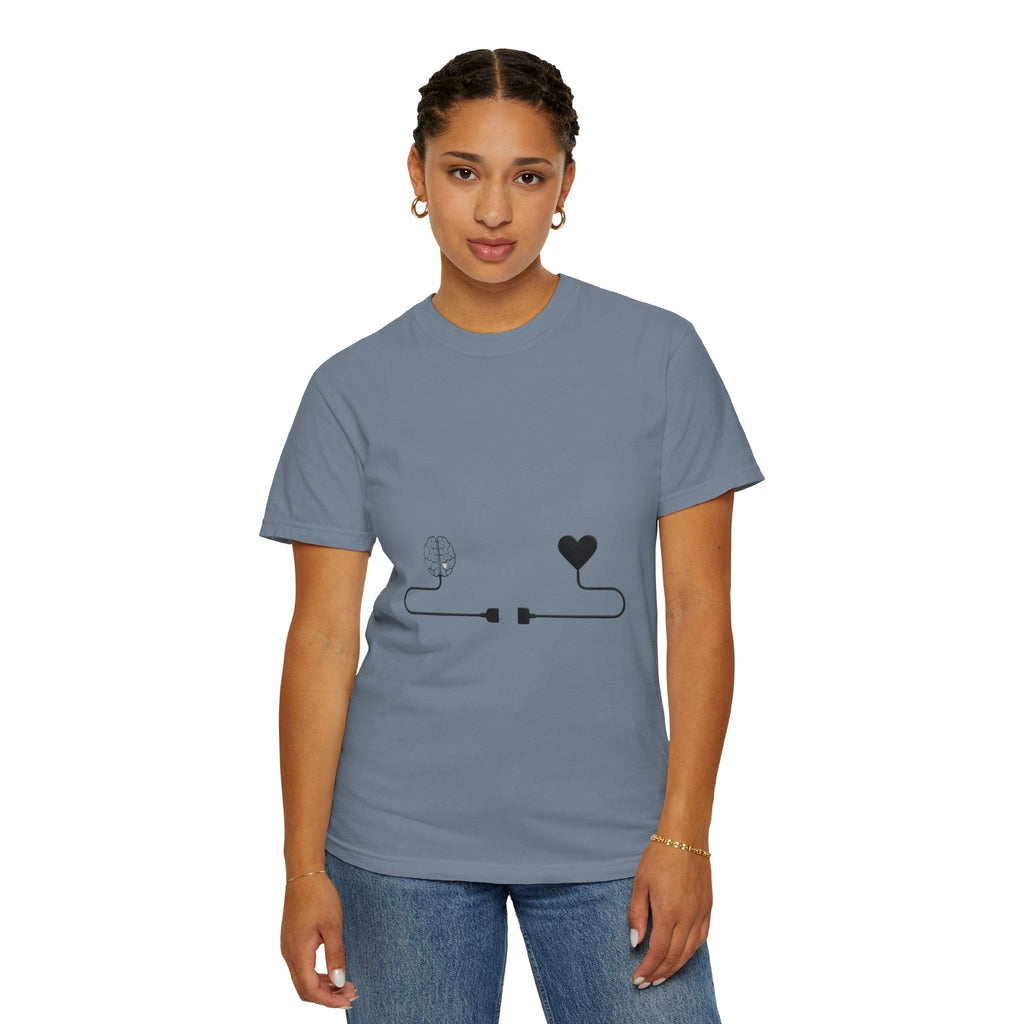 Say It Without Saying It Connection Graphic T-Shirt - Unisex, Love and Nature Design, Perfect for Casual Wear, Gifts, and Festivals - Metamorphosis Creations