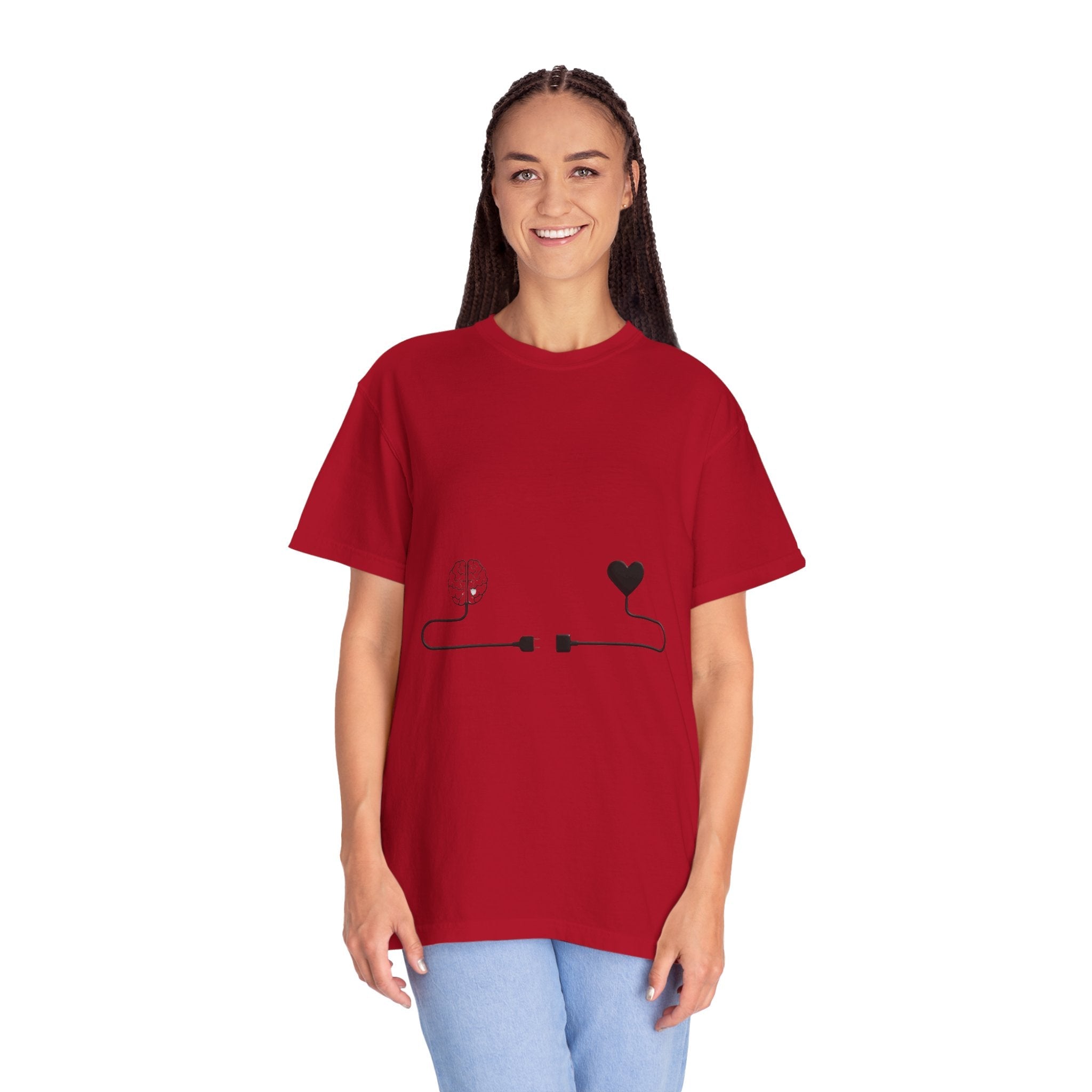 Say It Without Saying It Connection Graphic T-Shirt - Unisex, Love and Nature Design, Perfect for Casual Wear, Gifts, and Festivals - Metamorphosis Creations
