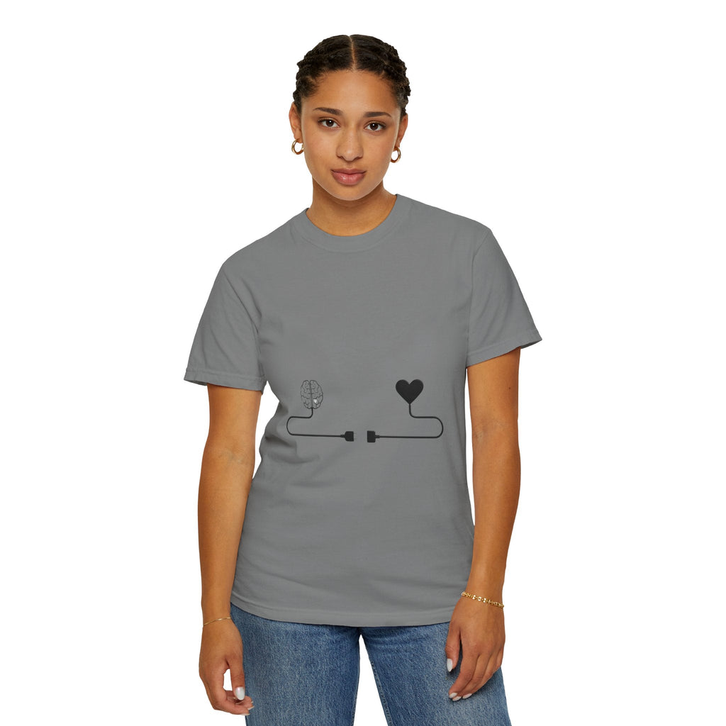 Say It Without Saying It Connection Graphic T-Shirt - Unisex, Love and Nature Design, Perfect for Casual Wear, Gifts, and Festivals - Metamorphosis Creations