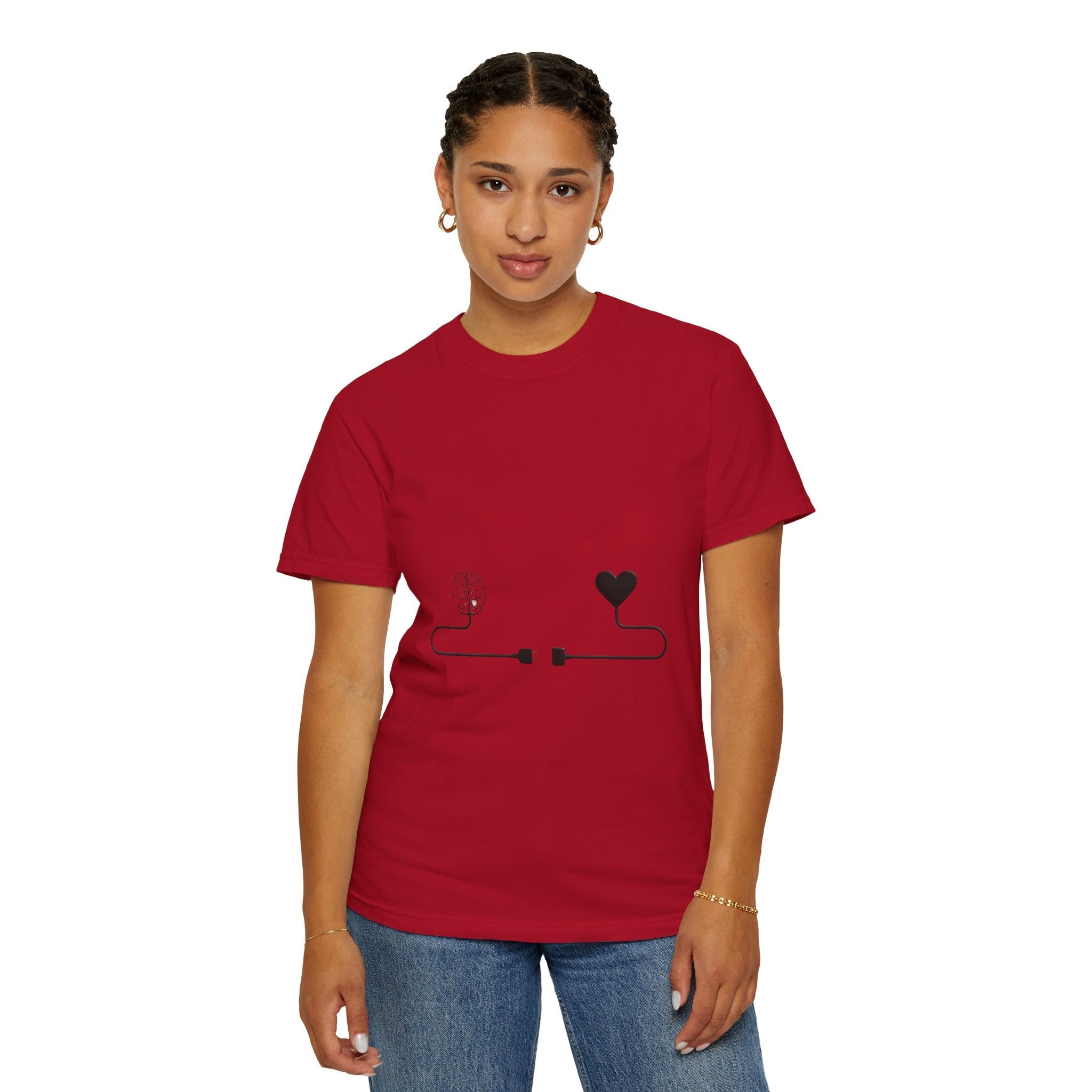 Say It Without Saying It Connection Graphic T-Shirt - Unisex, Love and Nature Design, Perfect for Casual Wear, Gifts, and Festivals - Metamorphosis Creations