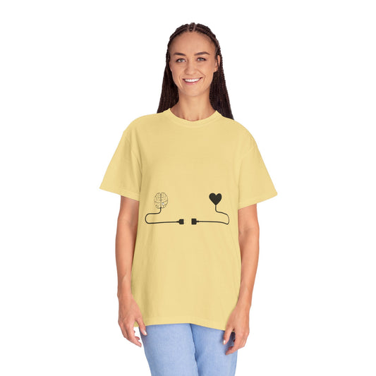 Say It Without Saying It Connection Graphic T-Shirt - Unisex, Love and Nature Design, Perfect for Casual Wear, Gifts, and Festivals - Metamorphosis Creations