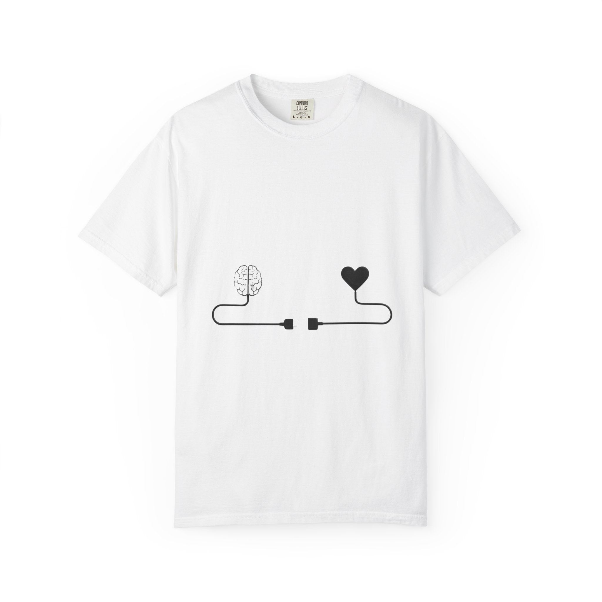Say It Without Saying It Connection Graphic T-Shirt - Unisex, Love and Nature Design, Perfect for Casual Wear, Gifts, and Festivals - Metamorphosis Creations